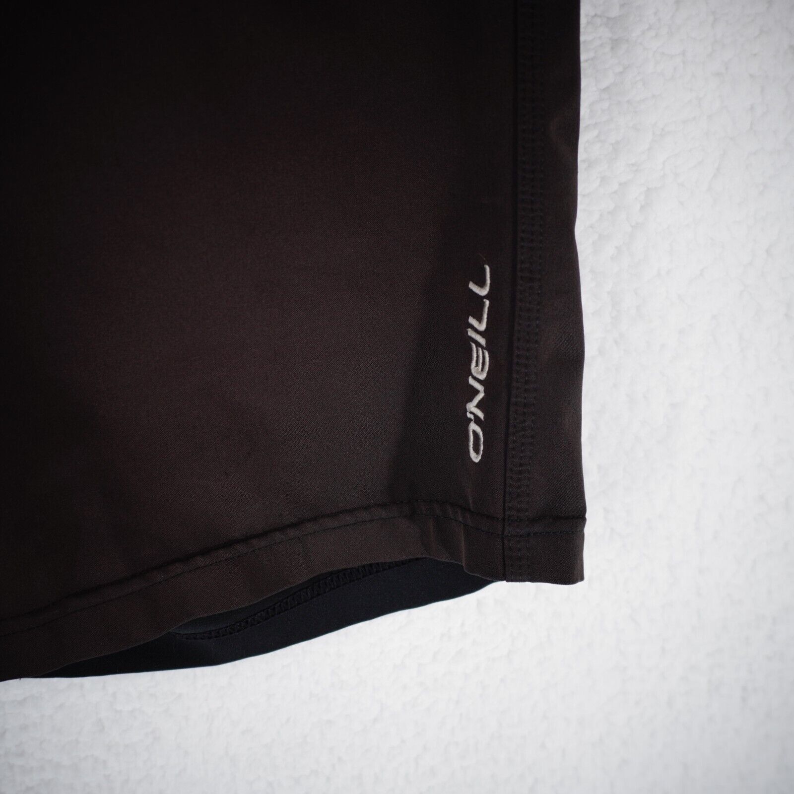 O'Neill DAMAGED Faded O'Neil Black High Rise Polyester Elastane Shor Size US 36 / EU 52 - 3 Thumbnail