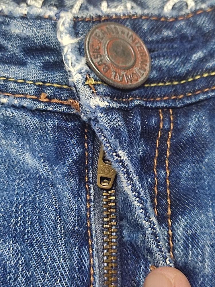 Japanese Brand × Vintage VINTAGE INTERNATIONAL BASIC JEANS DISTRESSED STYLE Size US 33 - 9 Thumbnail