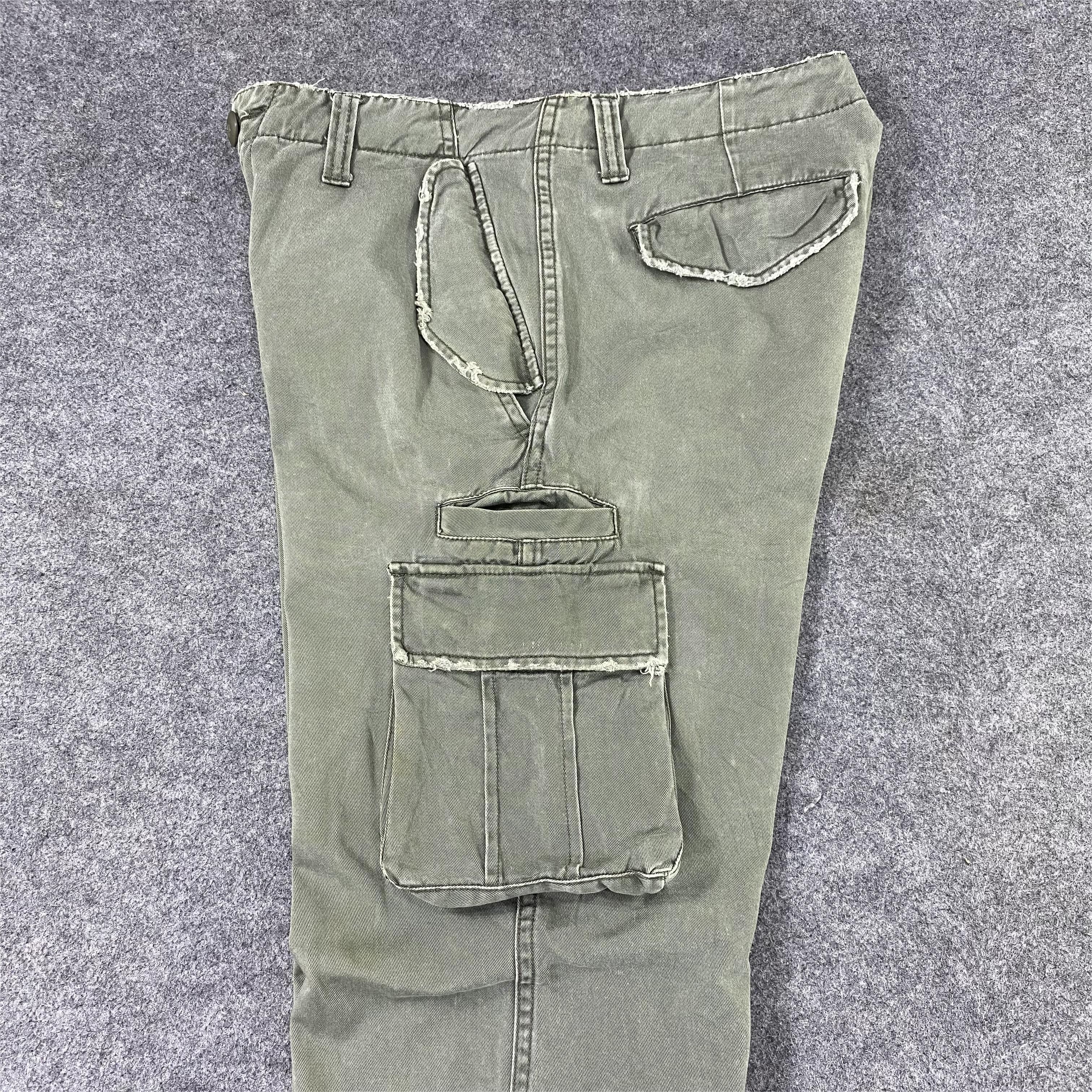 Japanese Brand × Vintage Rush Hour Faded Green Cargo Pants-C025 Size US 32 / EU 48 - 6 Thumbnail