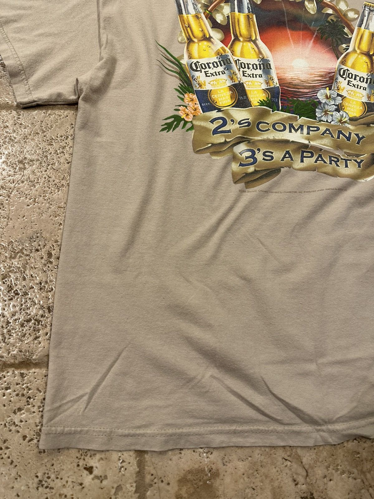 Vintage Vintage Corona 2006 Tan Beer Short Sleeve Tee Size US XL / EU 56 / 4 - 9 Thumbnail