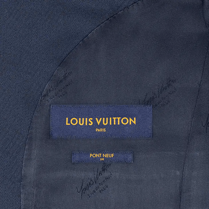 Louis Vuitton Single-Breasted Wool Pont Neuf Jacket Size 48S - 5 Thumbnail