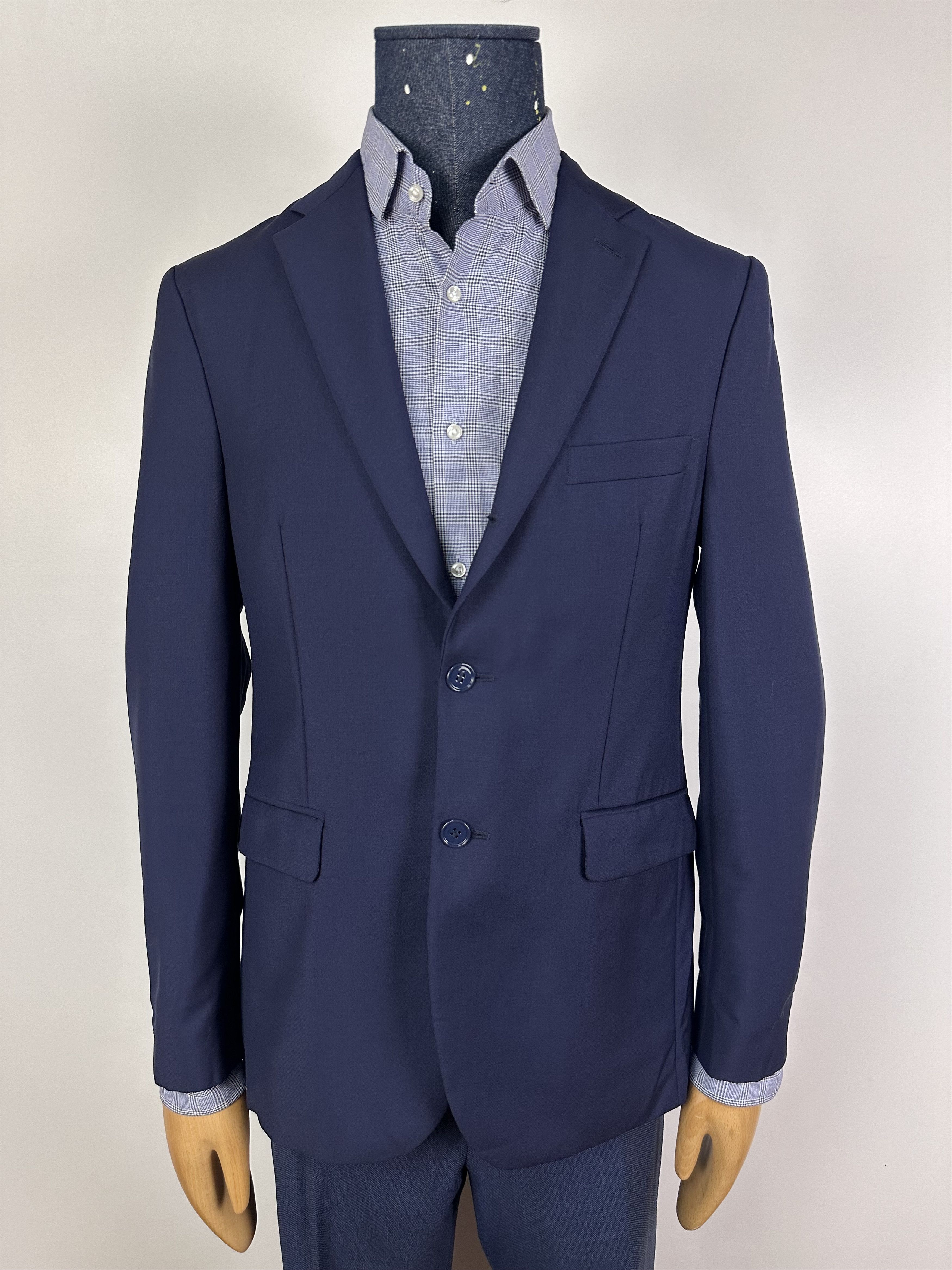 Acne Studios Acne Studios Drifter J PW MH Mens Blazer Jacket Blue Size 50 Size 50R - 1 Thumbnail