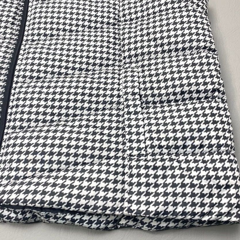 Lands' End Lands End Women 2X Down Puffer Vest Black White Houndstooth Preppy NWT NEW 8105 Size XXL / US 16-18 / IT 52-54 - 4 Thumbnail