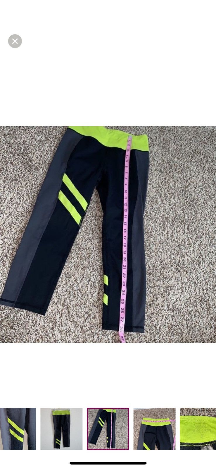 Betsey Johnson Betsey Johnson small performance leggings Size 27" / US 4 / IT 40 - 5 Thumbnail