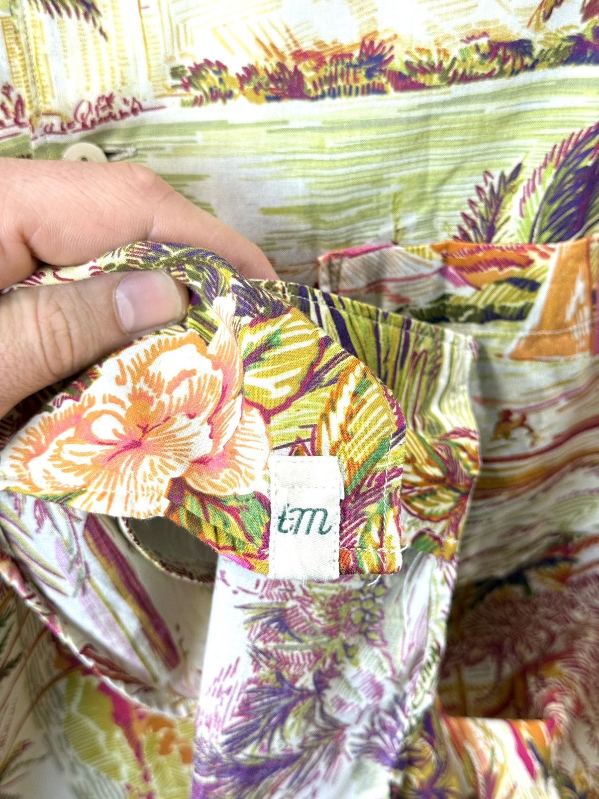 Tintoria Mattei Tintoria Mattei 954 Colourful Hawaiian Shirt Size US S / EU 44-46 / 1 - 6 Thumbnail