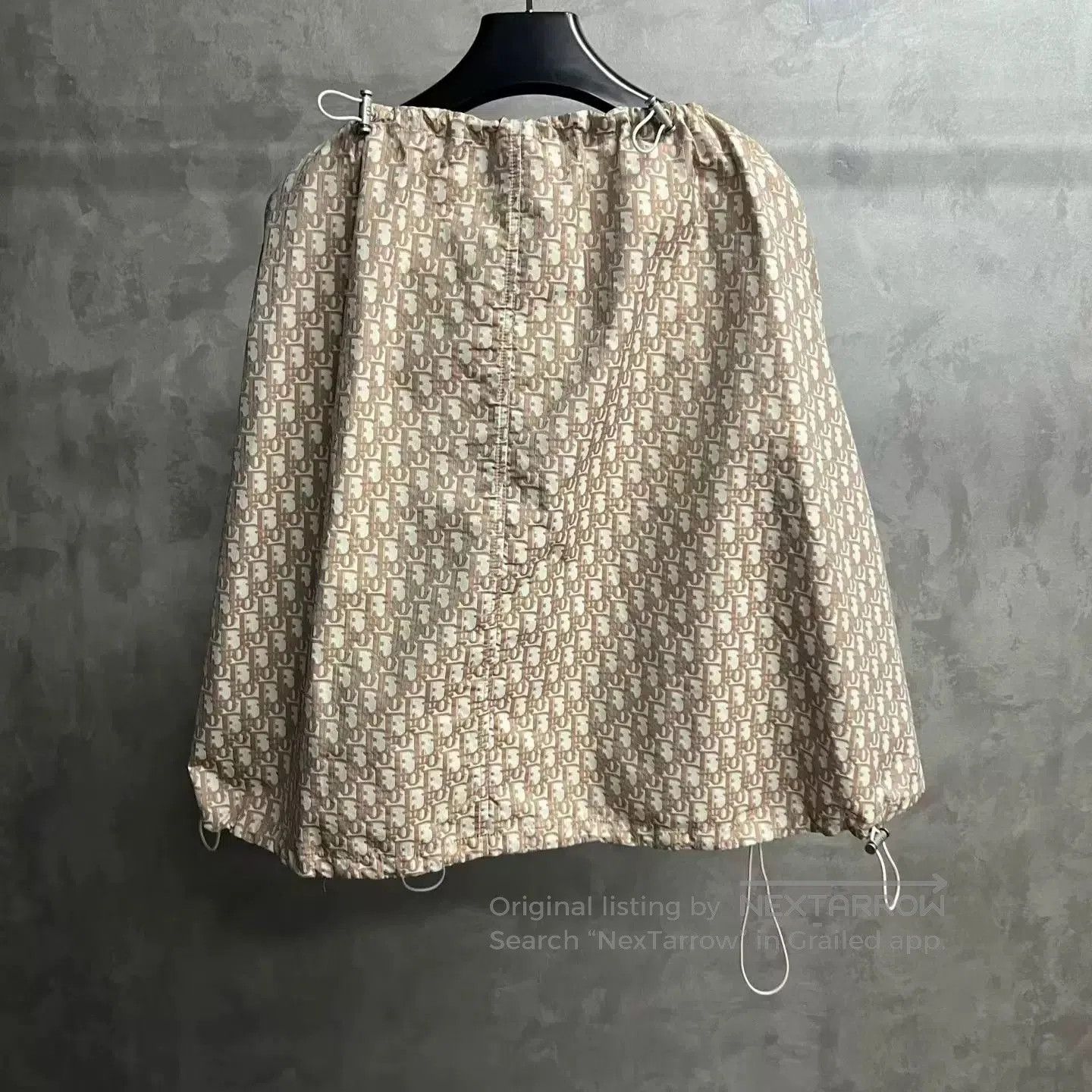 Dior Dior Beige Logo Print Zip Jacket. Size M / US 6-8 / IT 42-44 - 5 Thumbnail
