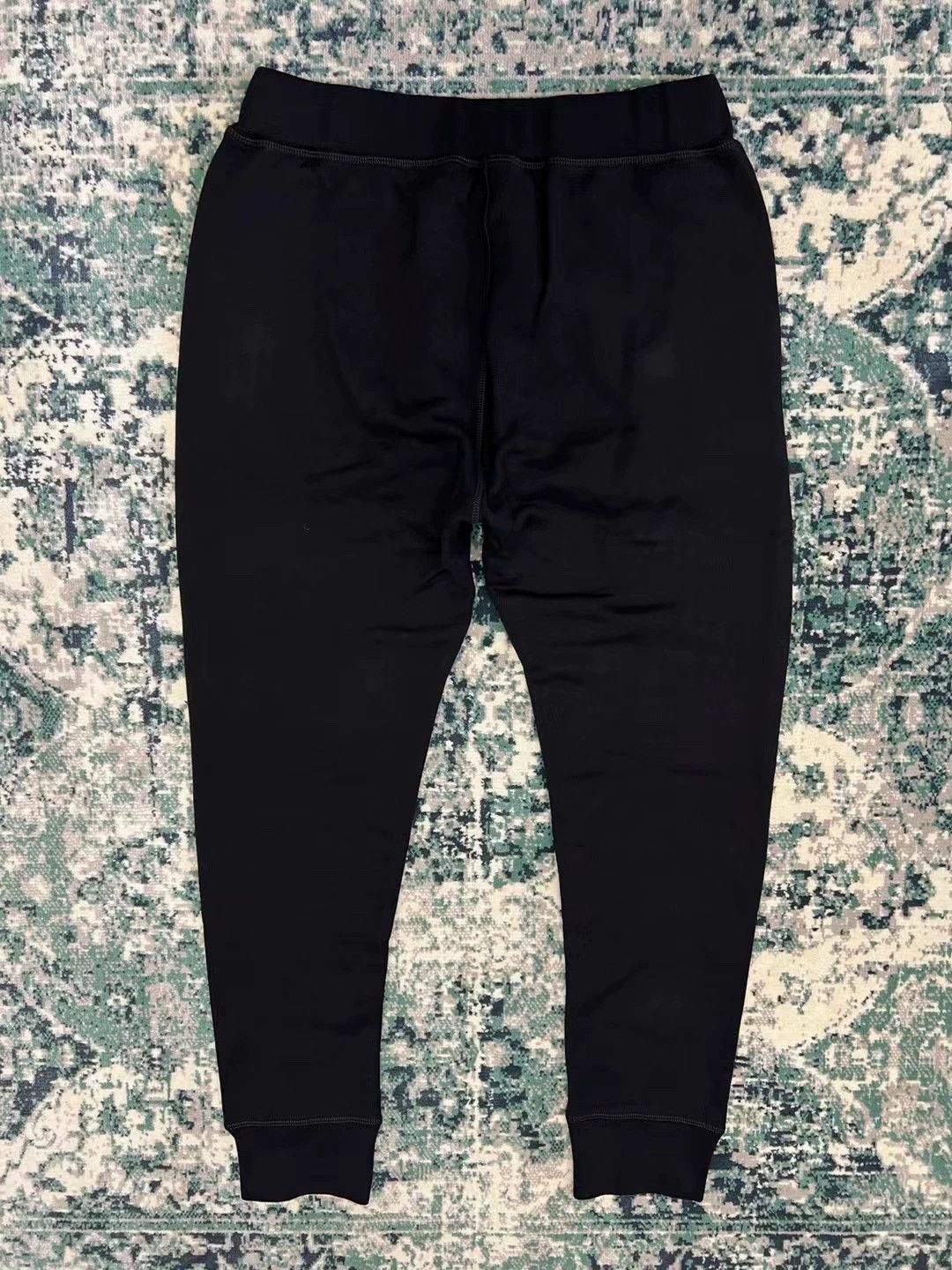 Dsquared2 Dsquared2 ICON Black/White Slim 9 Fleece Sweatpants Size US 29 - 7 Thumbnail