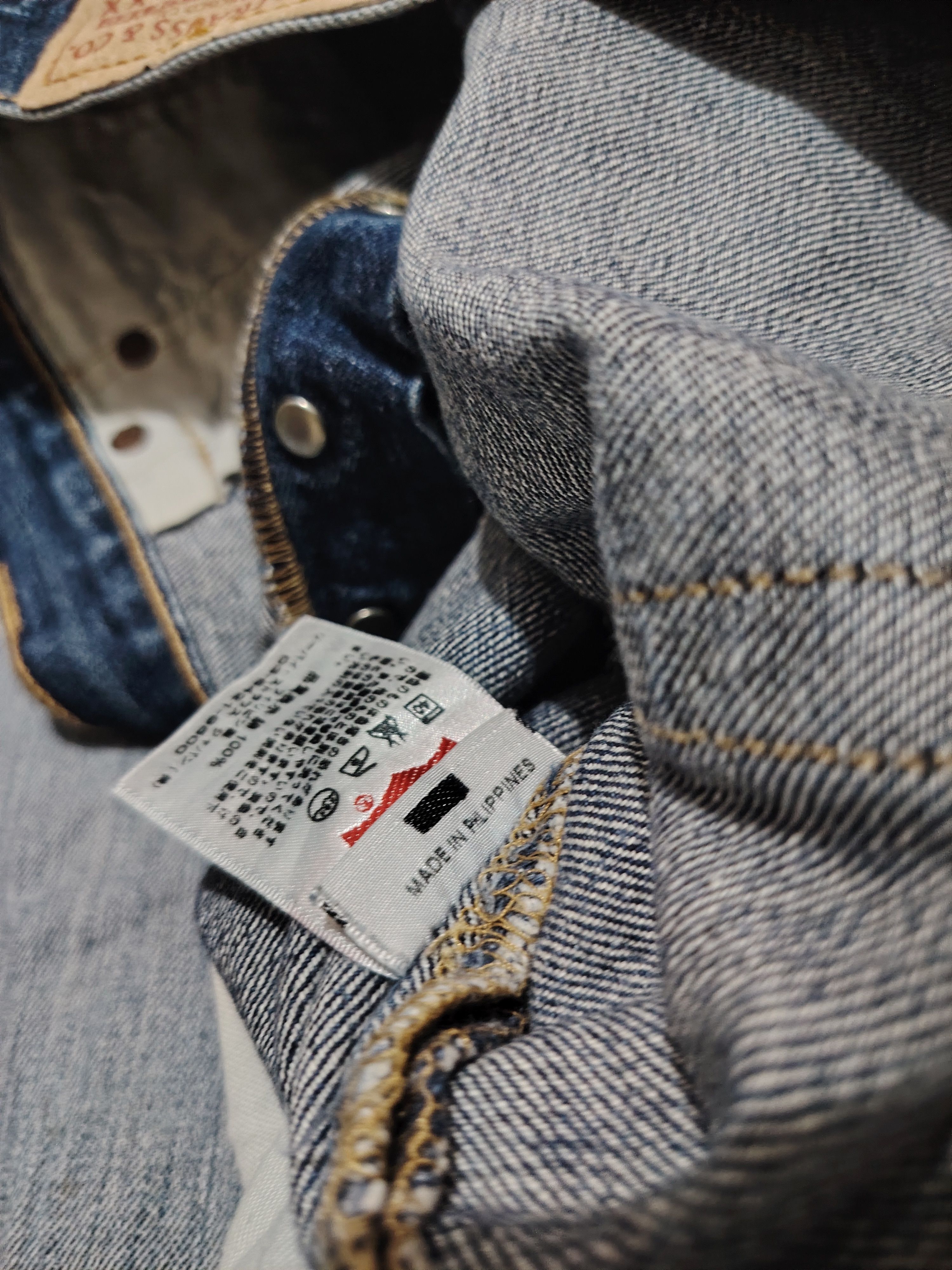 Levi's ⚡️Ripped⚡️Vintage Levi’s 501 Blue Washed Distressed Jeans Size US 32 / EU 48 - 11 Thumbnail