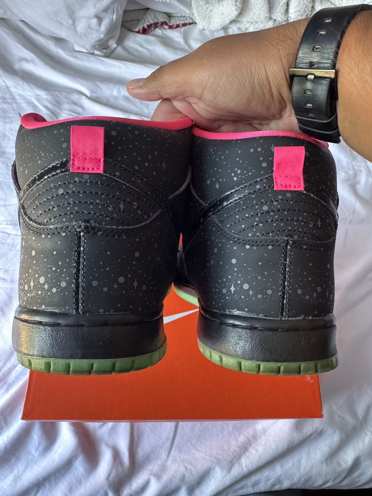 Nike 2014 Nike SB Dunk High Premium Northern Lights Size US 11 / EU 44 - 7 Thumbnail