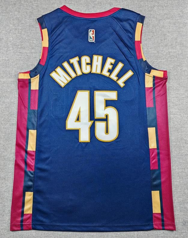NBA Cleveland Cavaliers 45 Donovan Mitchell Jersey Size US XL / EU 56 / 4 - 1 Thumbnail