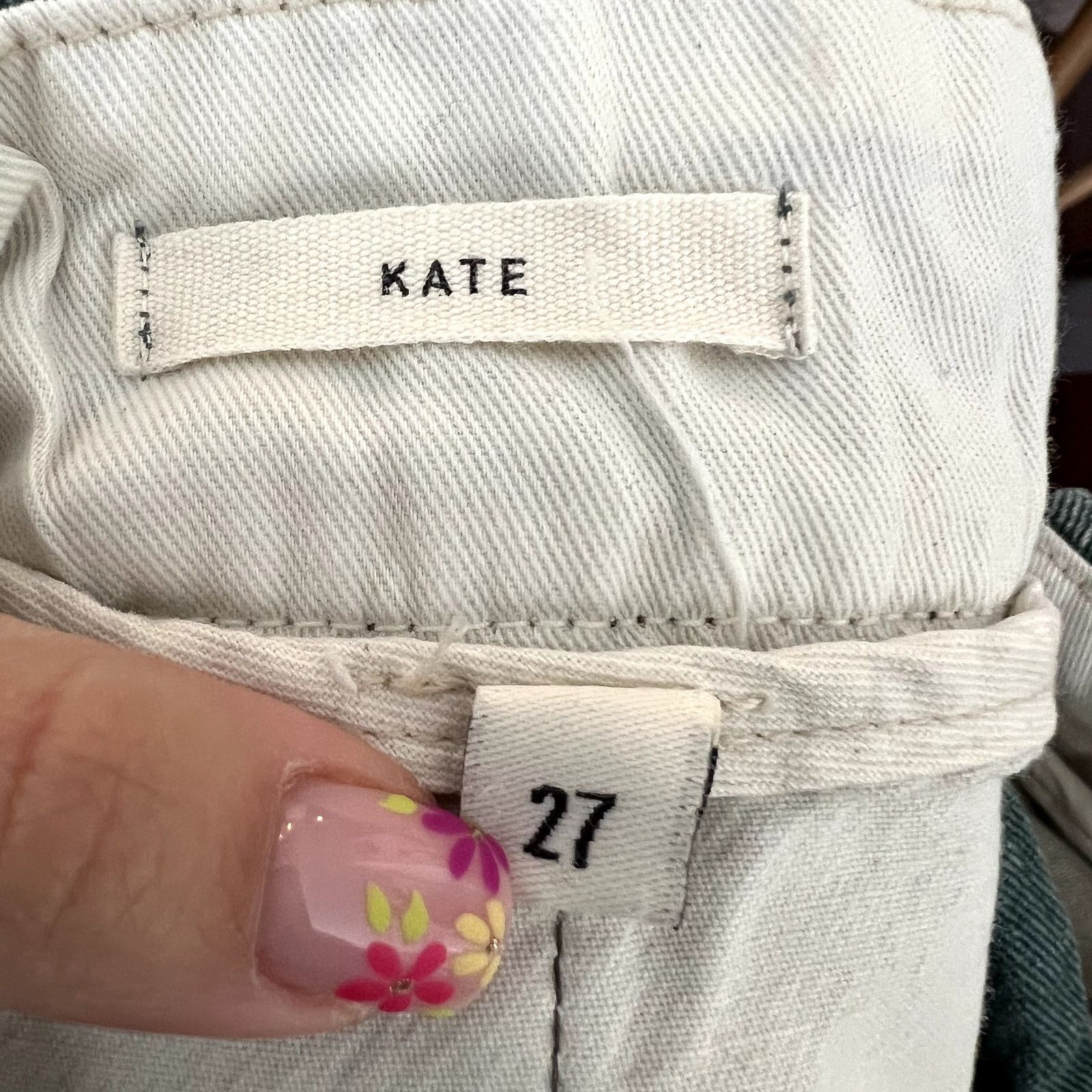 Imogene + Willie Imogene + Willie Kate high rise trousers pants size 27 Size 27" / US 4 / IT 40 - 8 Thumbnail