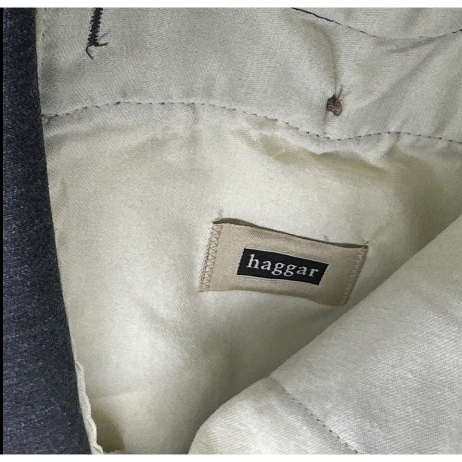 Haggar EUC Haggar 40X32 Dress Pants Slacks Black Size US 40 / EU 56 - 6 Thumbnail