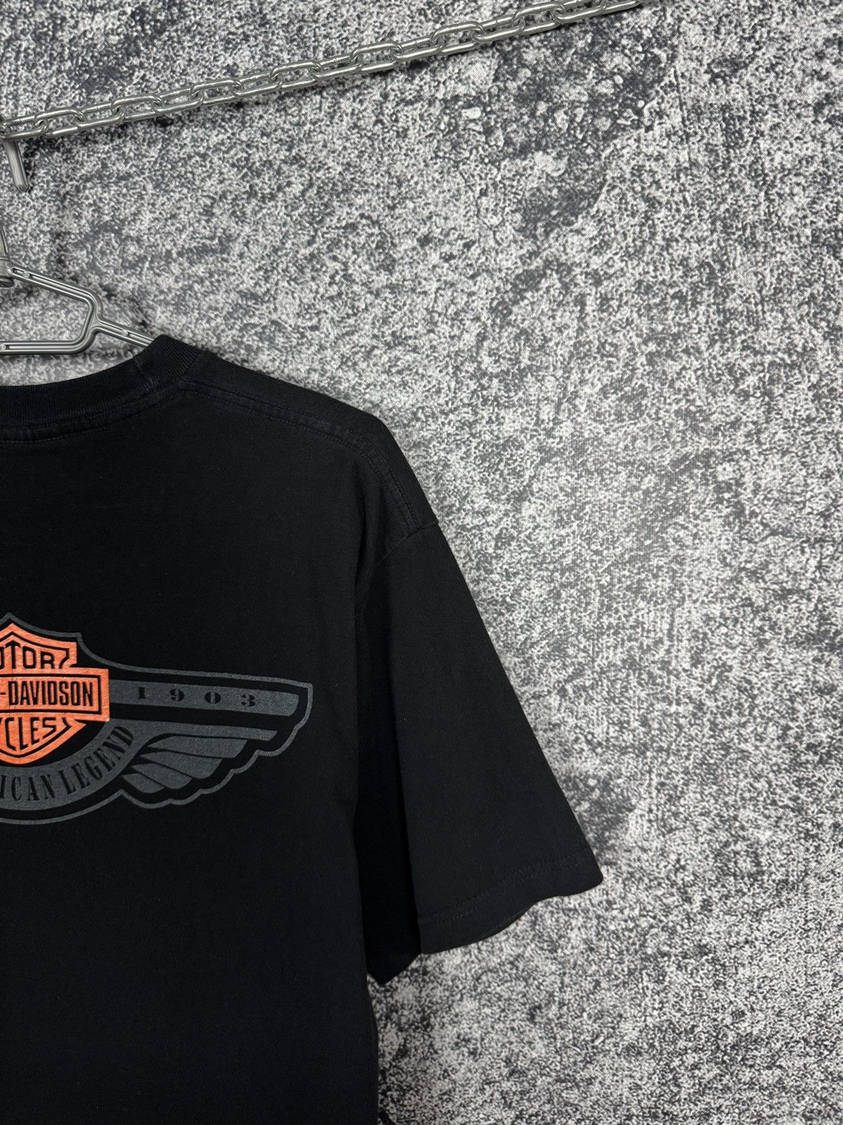 Harley Davidson Harley Davidson American Legend Moto T-Shirt Vintage Size M Size US M / EU 48-50 / 2 - 10 Thumbnail