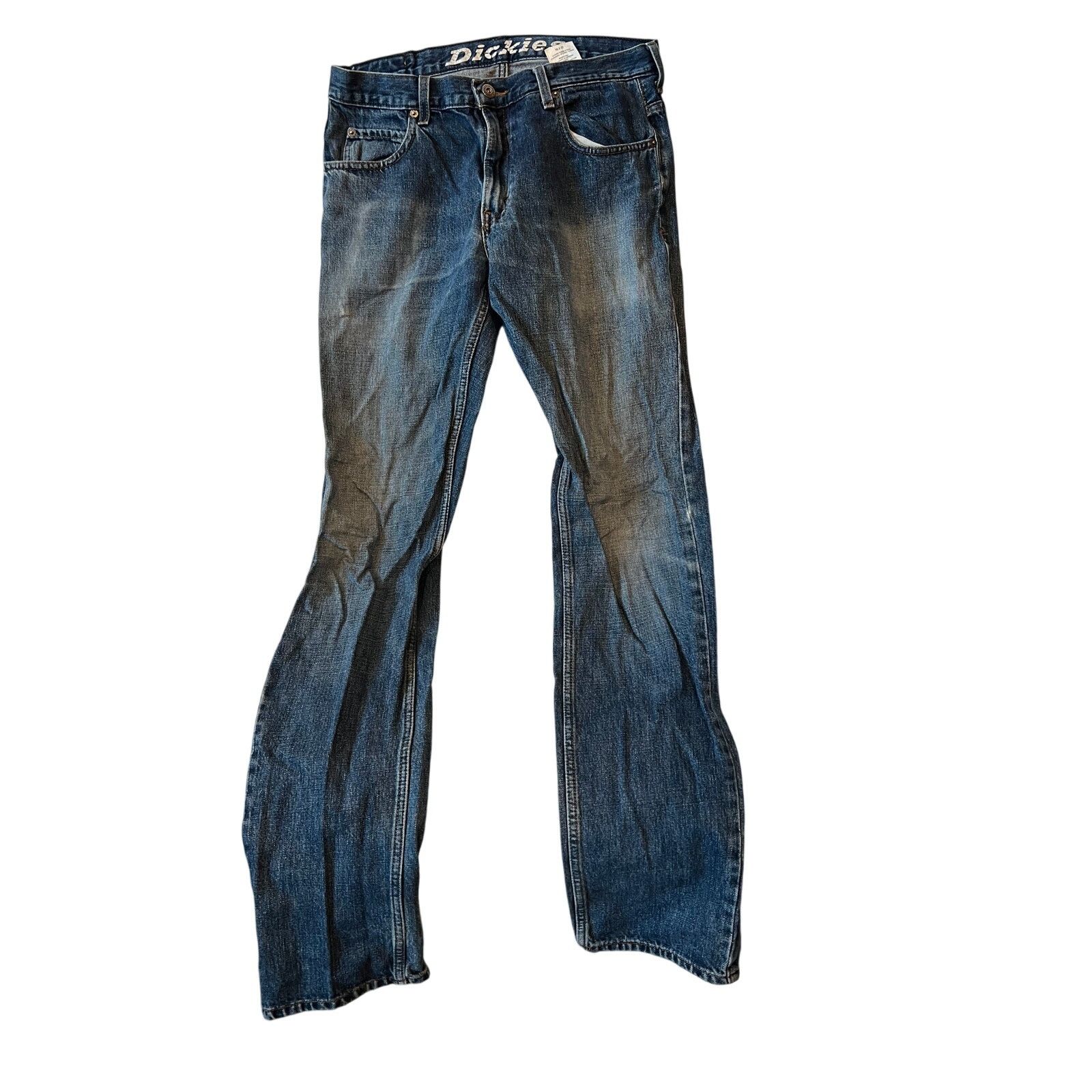 Dickies Dickies Blue Straight Jeans Mens 32x34 Size US 34 / EU 50 - 1 Thumbnail