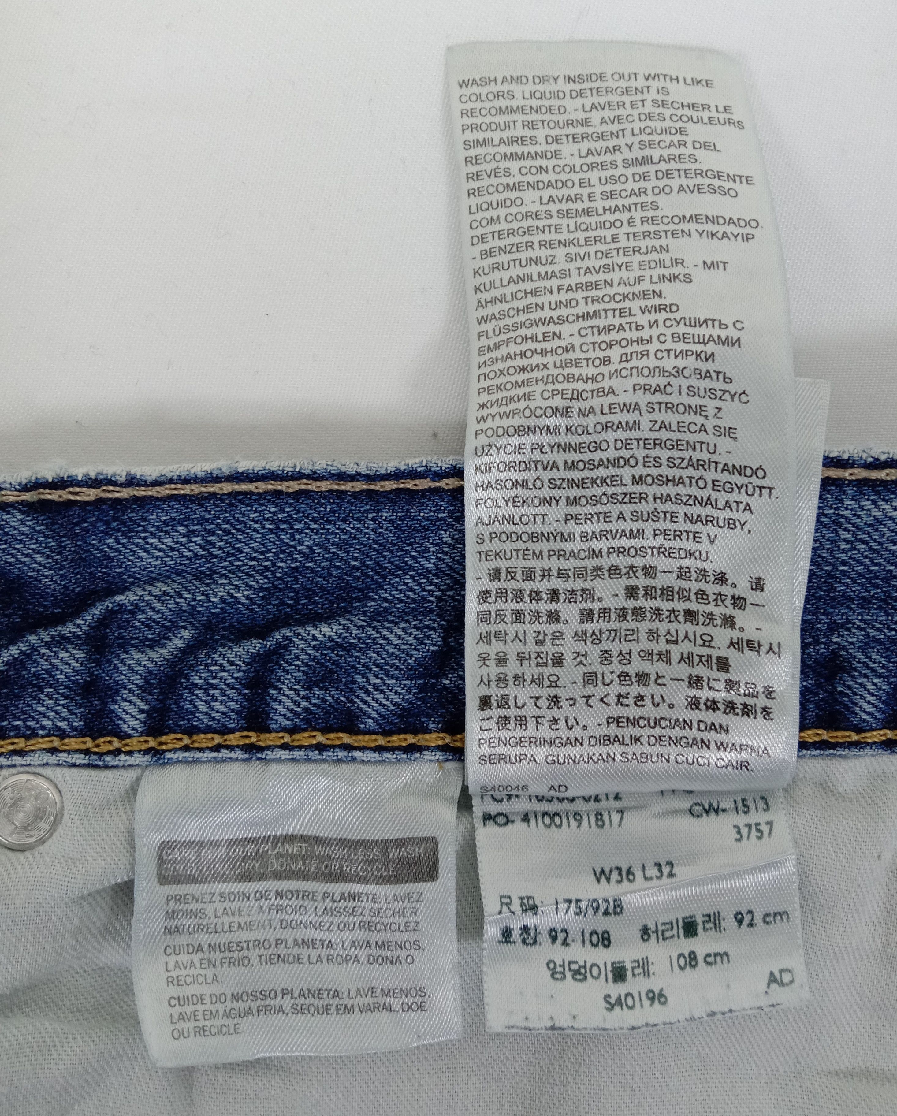 Vintage Levi's 508 Ripped Jeans Earth Tone Distressed Denim