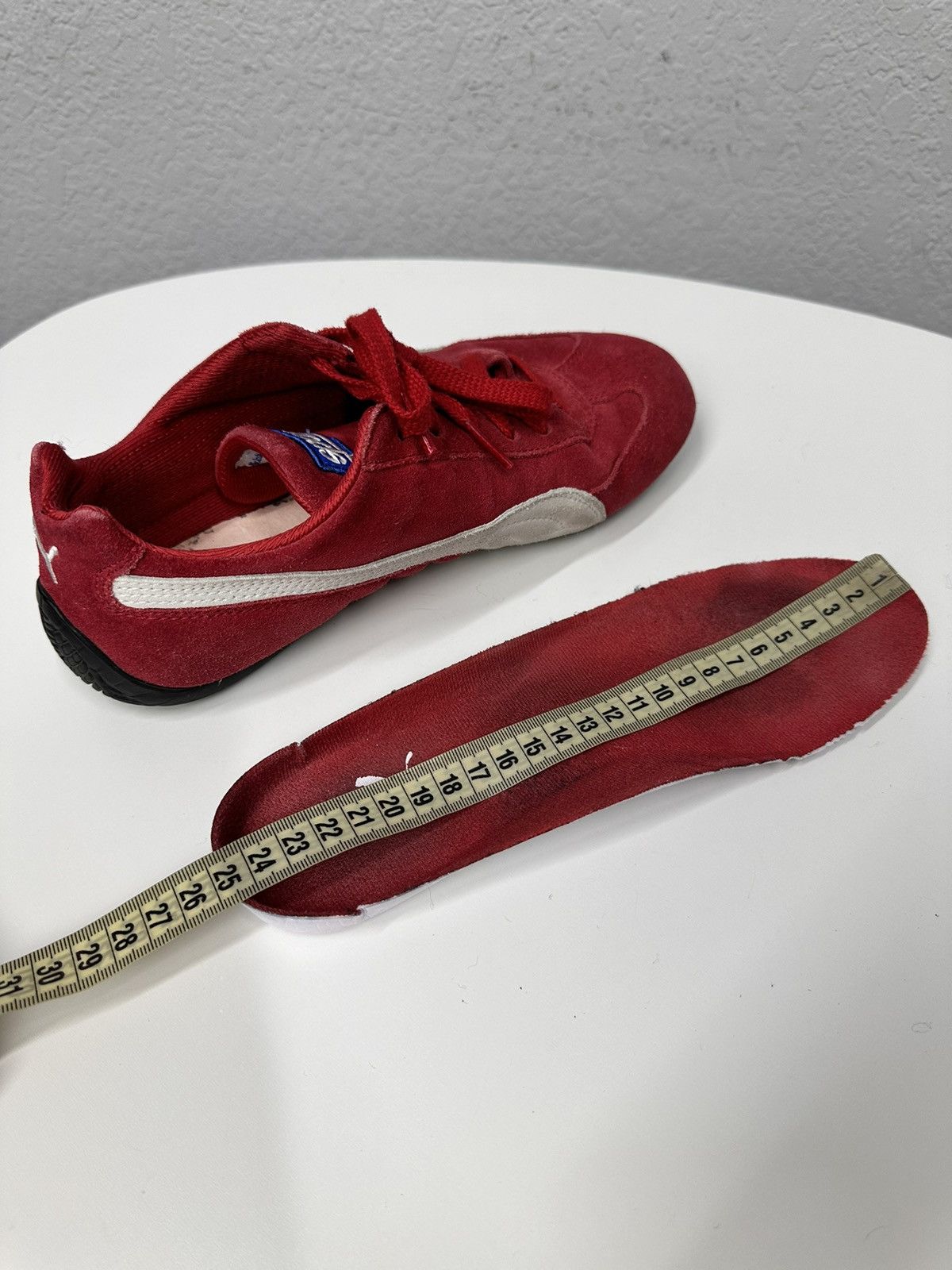 Puma Vintage Sneakers Puma Speed Y2K Avantgarde Red Balenciaga Size US 9 / IT 39 - 14 Thumbnail