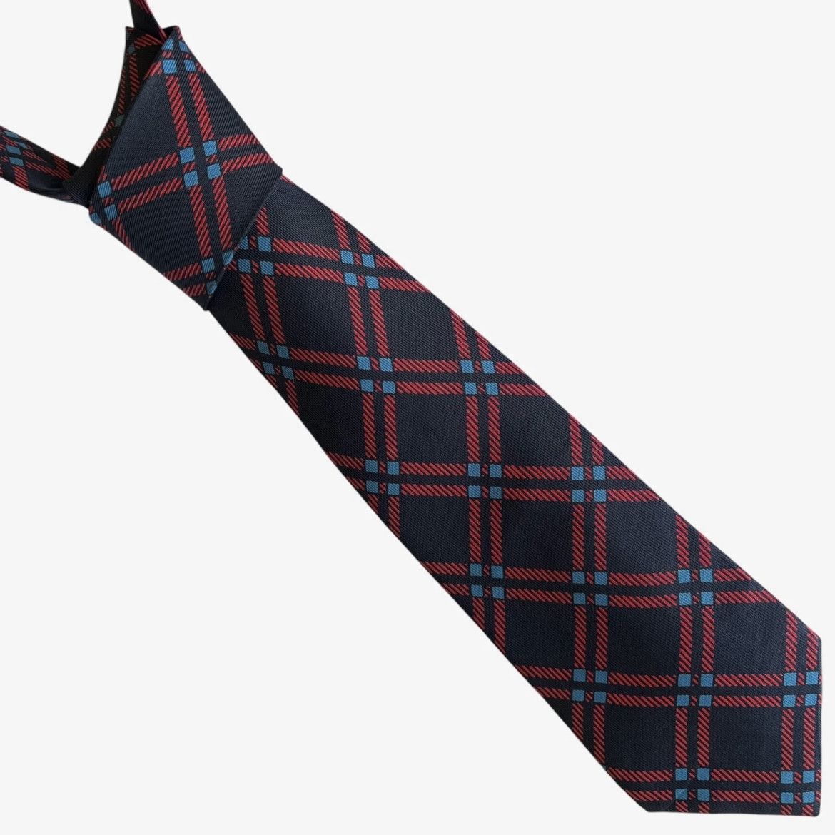 Turnbull & Asser Vintage 90s Turnbull And Asser Tartan Print Silk Tie Size ONE SIZE - 1 Thumbnail