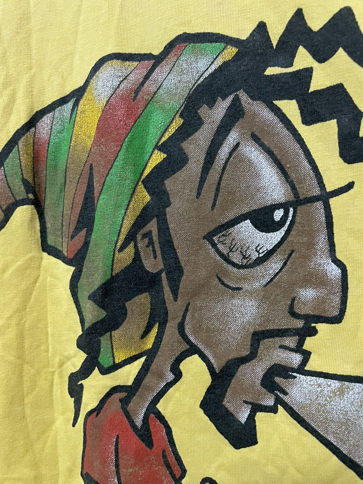 Vintage Vintage Paff Daddy Pot Gangsta Wear Smoke Tee Humor Y2K 90s Size US L / EU 52-54 / 3 - 6 Thumbnail