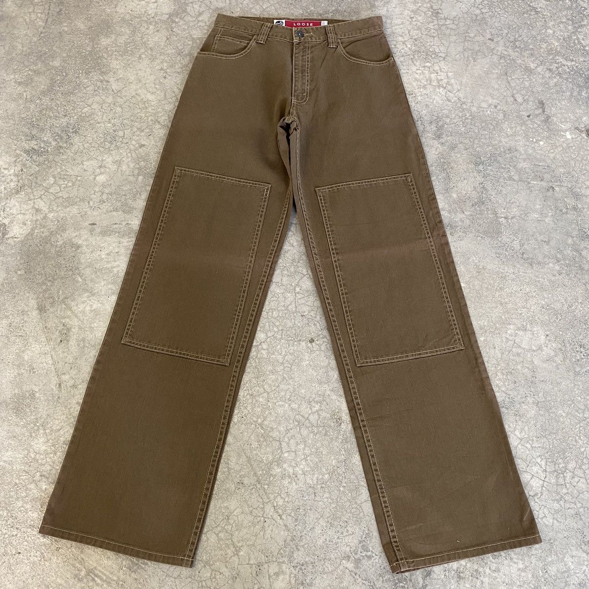 Levi's VTG 1998 Levis Silvertab “Irregular” Double Knee Loose Jeans Size US 30 / EU 46 - 2 Thumbnail