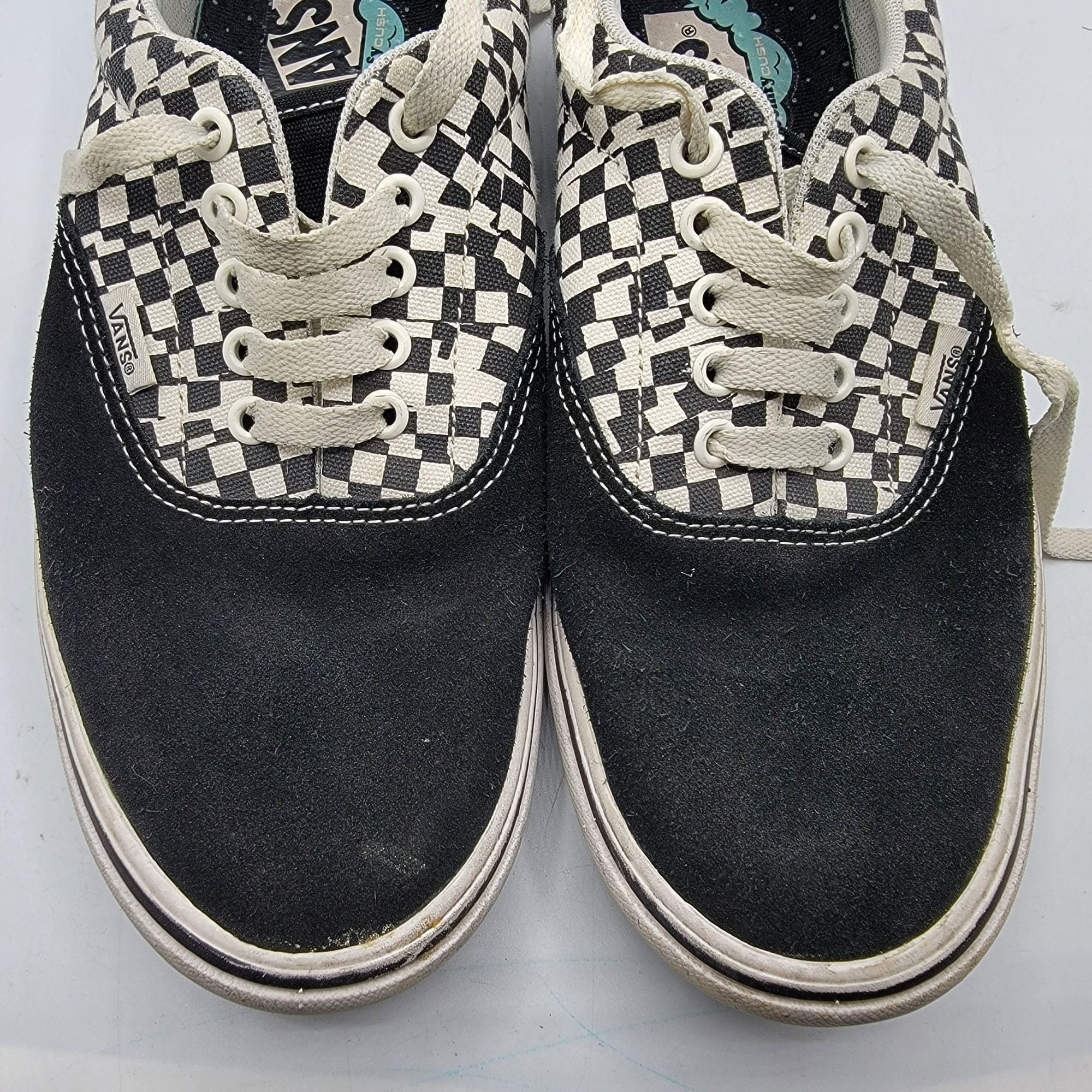 Vans Vans Comfycush Era Mens 9.5 Checkerboard Black White Casual Size US 9.5 / EU 42-43 - 12 Thumbnail
