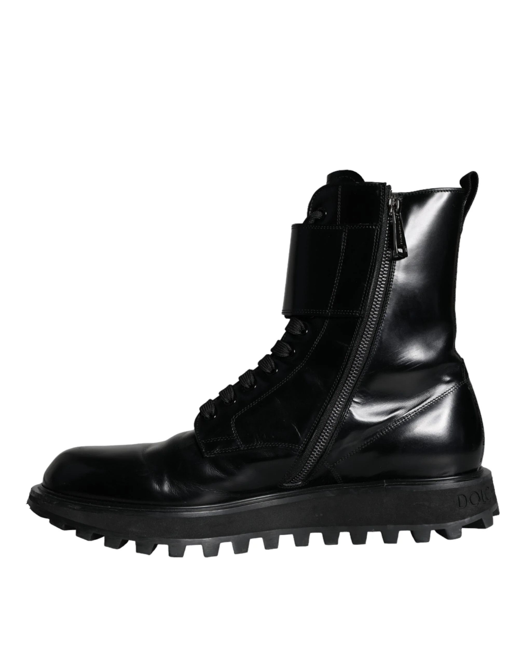 Dolce & Gabbana o1y0125 Logo Ankle Boots in Black Size US 6 / EU 39 - 5 Thumbnail