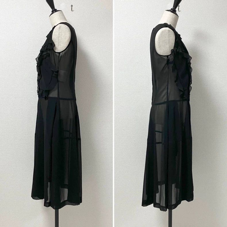 Comme des Garcons Comme Des Garcons Black vintage lace see-through dress Size S / US 4 / IT 40 - 2 Thumbnail