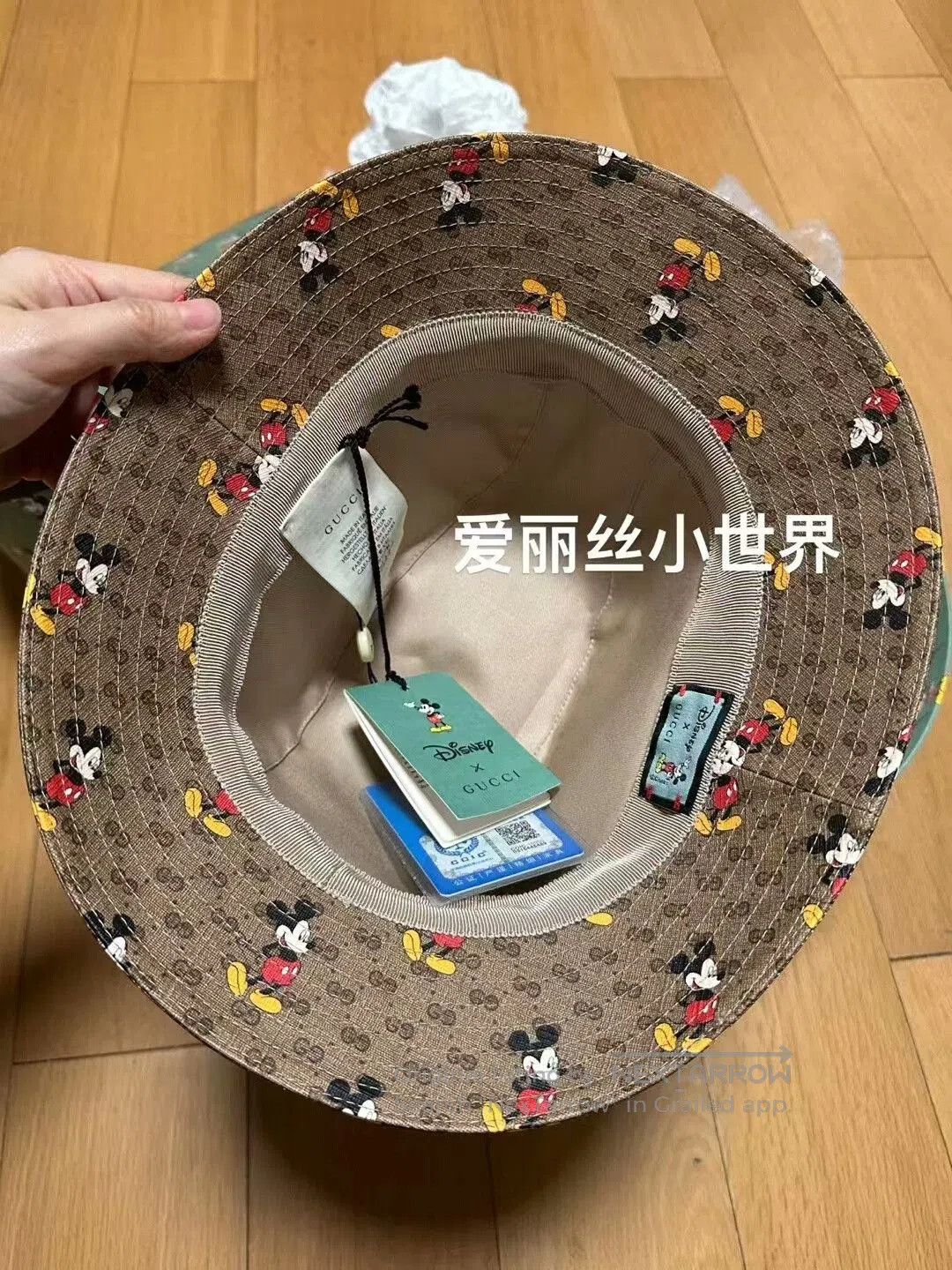 Gucci Gucci Mickey L Size Bucket Hat. Size ONE SIZE - 2 Thumbnail