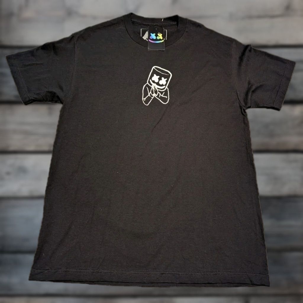 Vintage Marshmello Official Mellogang T-Shirt Large Black Graphic Music Unisex Size US L / EU 52-54 / 3 - 1 Thumbnail