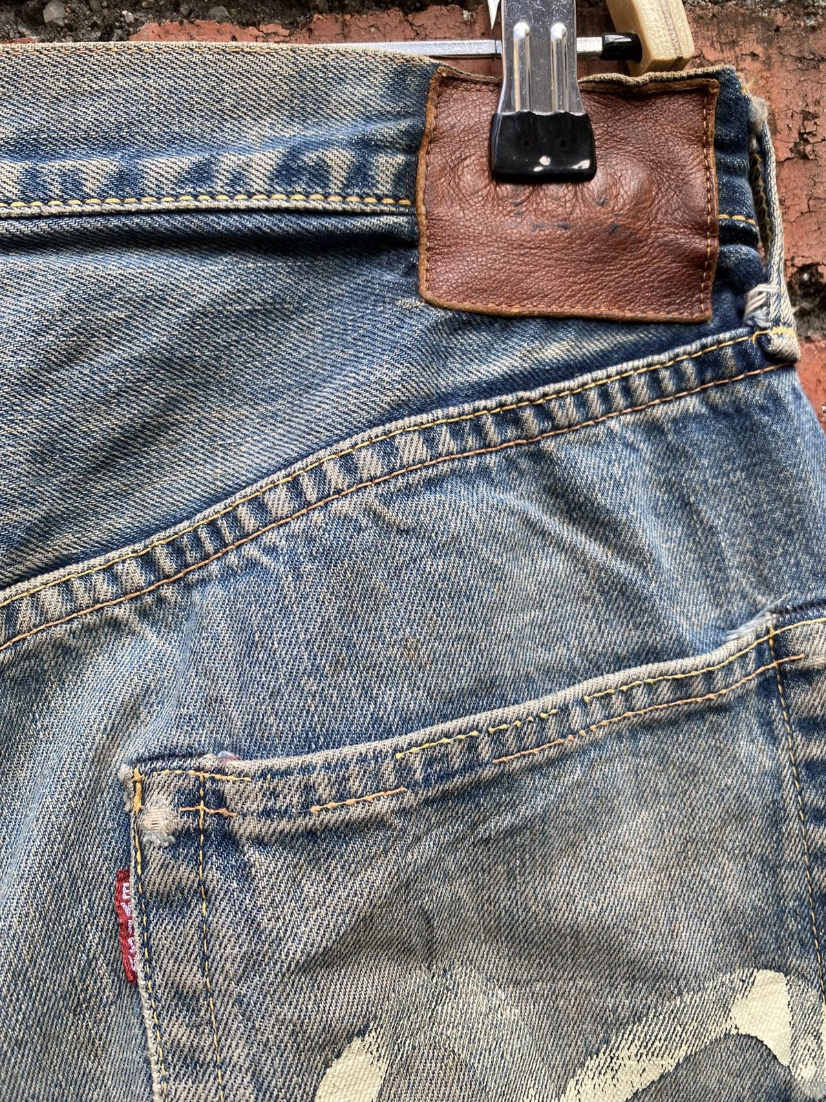 Evisu W30x29 Vintage evise genes made in JAPAN Size US 30 / EU 46 - 6 Thumbnail