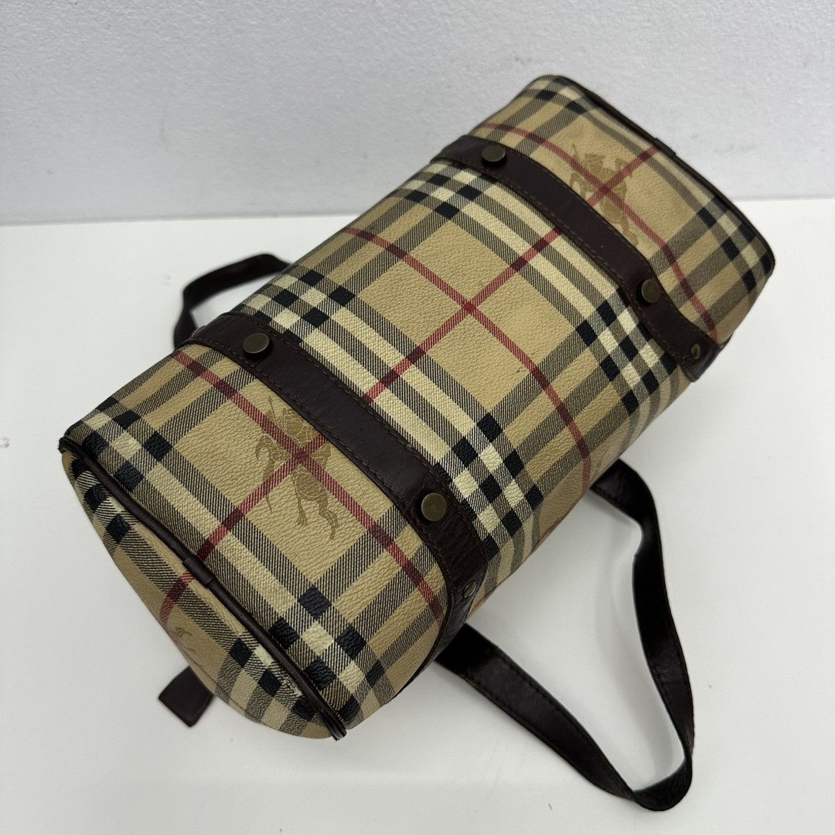 Burberry ‼️YES‼️ AUTHENTIC BURBERRY NOVA CHECK BOSTON SPEEDY BAG Size ONE SIZE - 8 Thumbnail