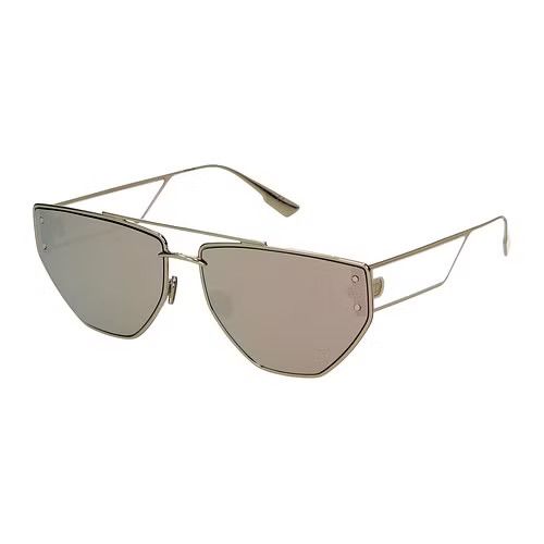 ob1o1e0324 Size: OS Sunglasses in Gold & Metallic Pink