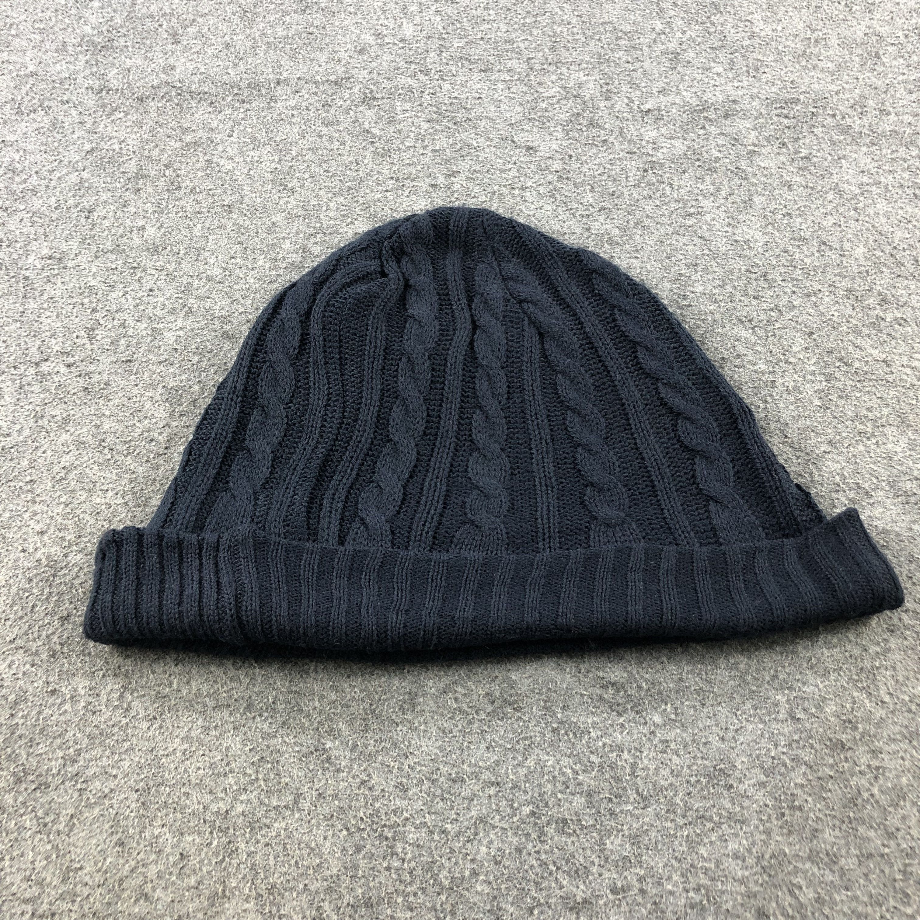SHIPS Ships Cable Knit Beanie Snowcap Snow Hat B43 Size ONE SIZE - 3 Thumbnail