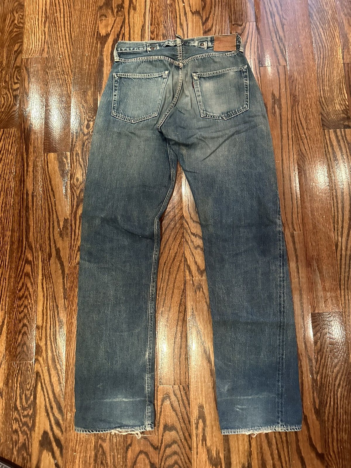 Vintage Vintage Selvedge Blue Jeans Size US 29 - 3 Thumbnail