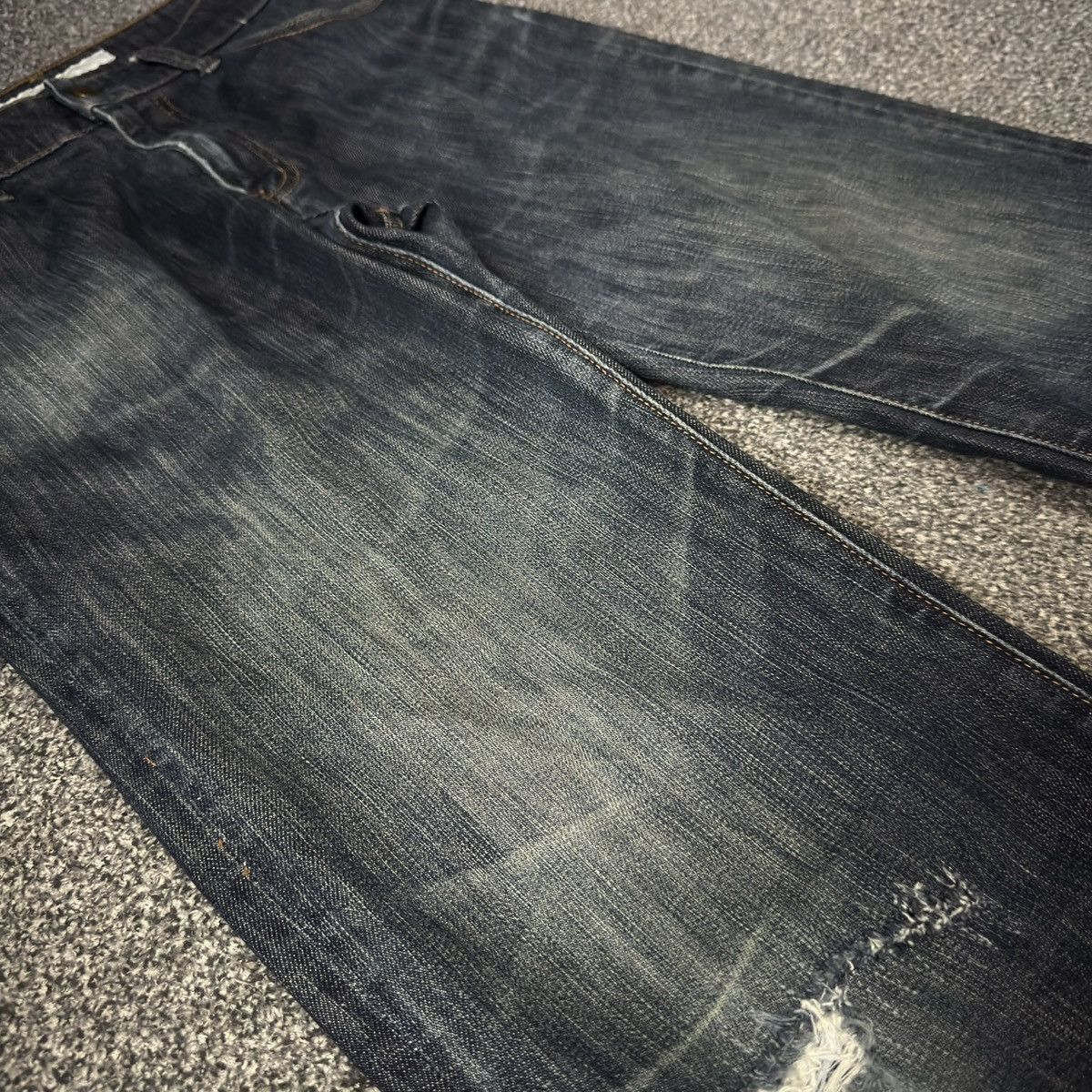 Undercover × Uniqlo Vintage Japanese Uniqlo Distressed Denim Archive Streetwear Size US 31 - 7 Thumbnail
