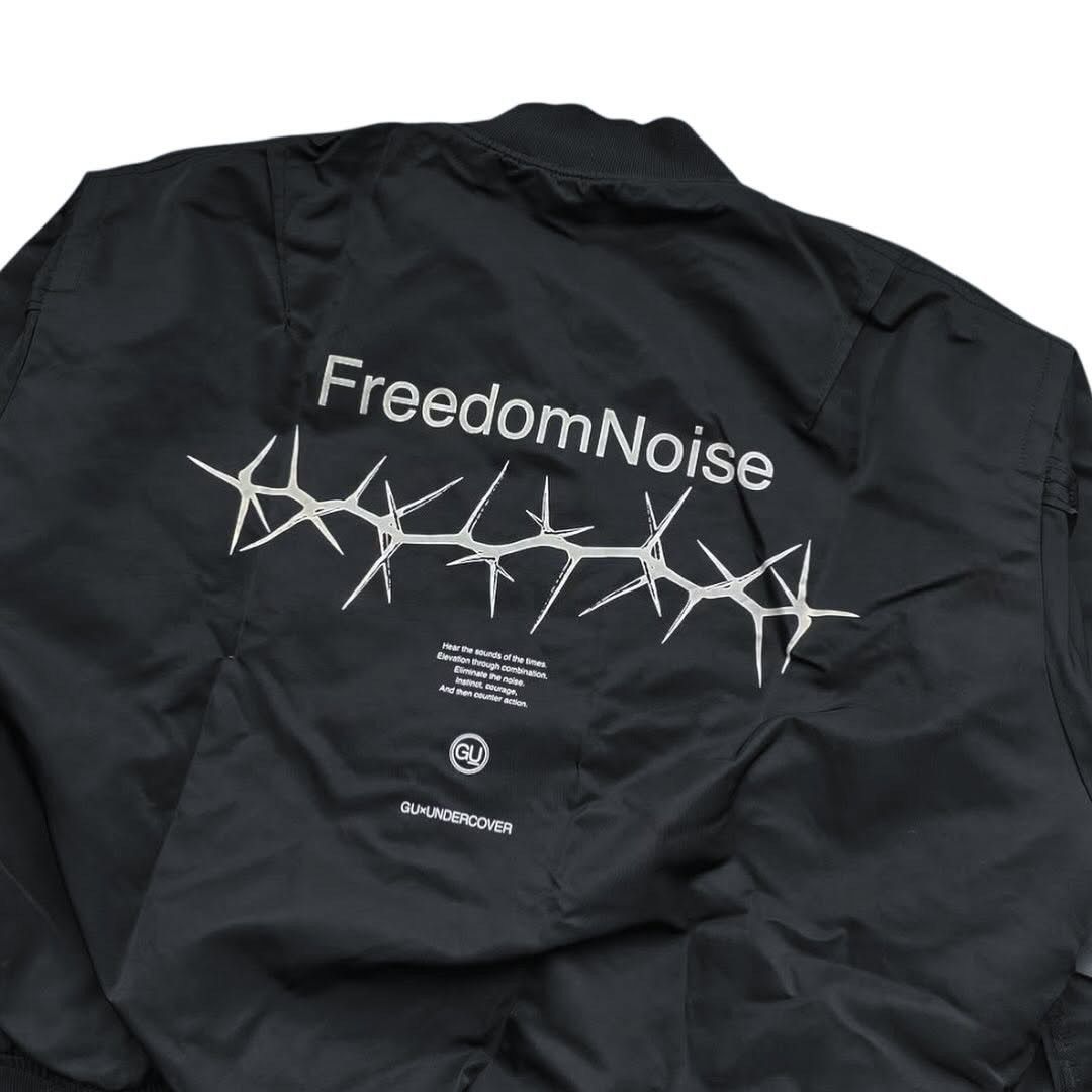 Undercover GU x UNDERCOVER FredomNoise Bomber Jacket Size US L / EU 52-54 / 3 - 4 Thumbnail