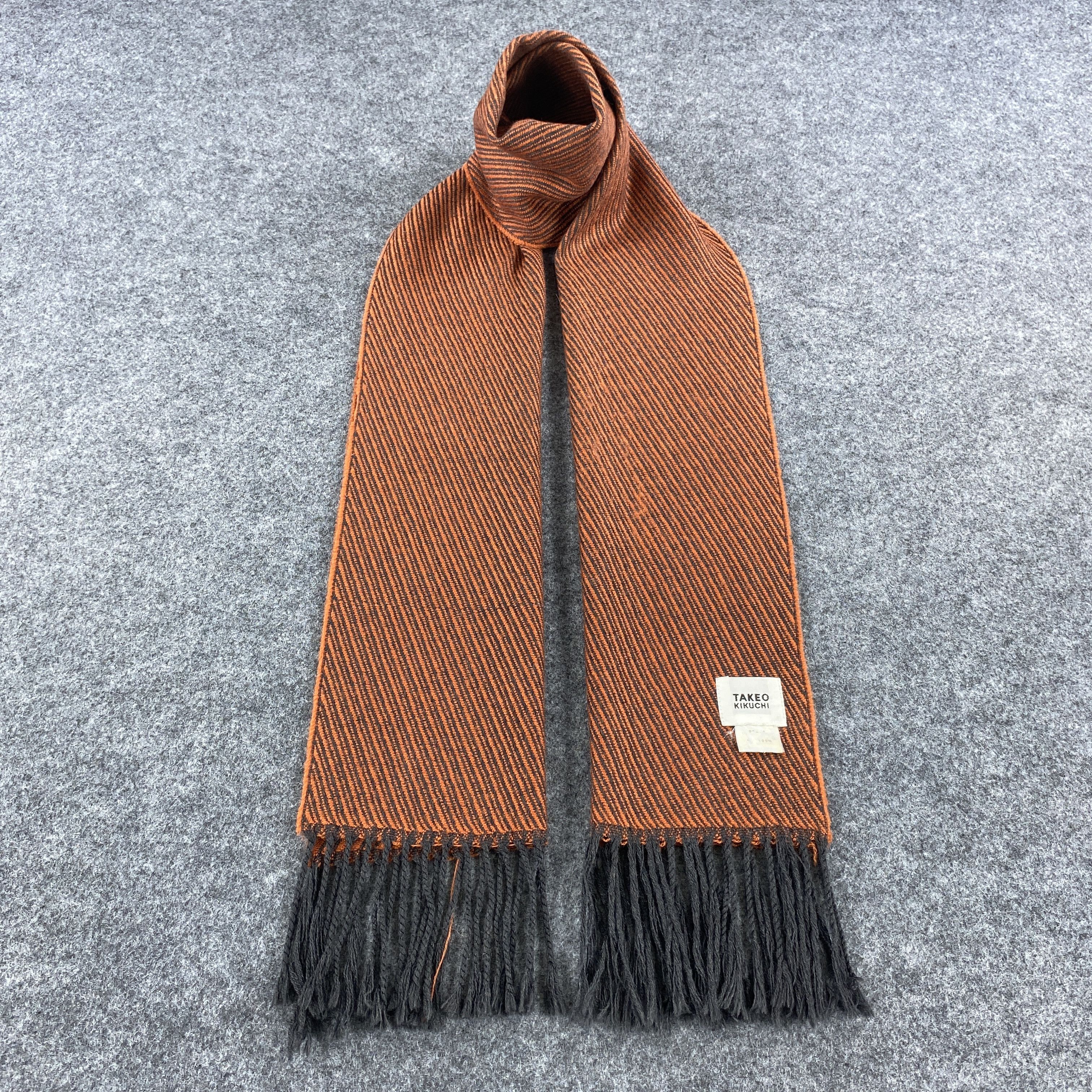 Takeo Kikuchi × Vintage Takeo Kikuchi Scarf # Muffler # Neckwear # D659 Size ONE SIZE - 1 Thumbnail