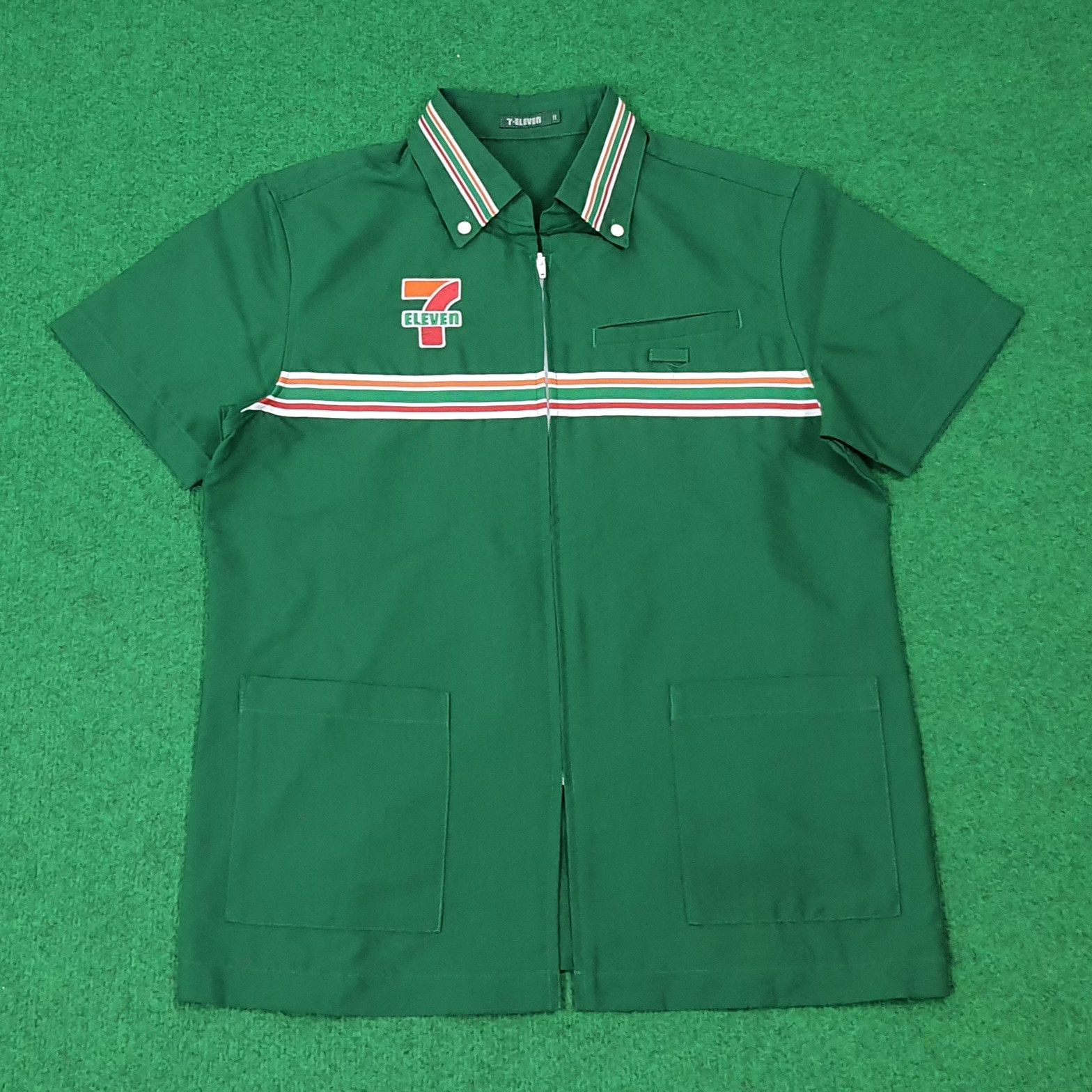 Japanese Brand Vintage 7 Eleven Japan Staff Uniform Jacket C276N77 Size US S / EU 44-46 / 1 - 1 Thumbnail