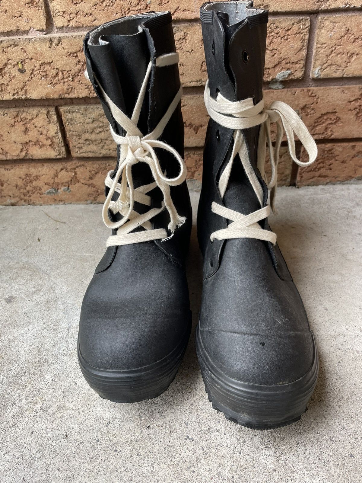 Vintage 1970s Vintage Military Black Combat Bunny Boots Size US 10.5 / EU 43-44 - 8 Thumbnail
