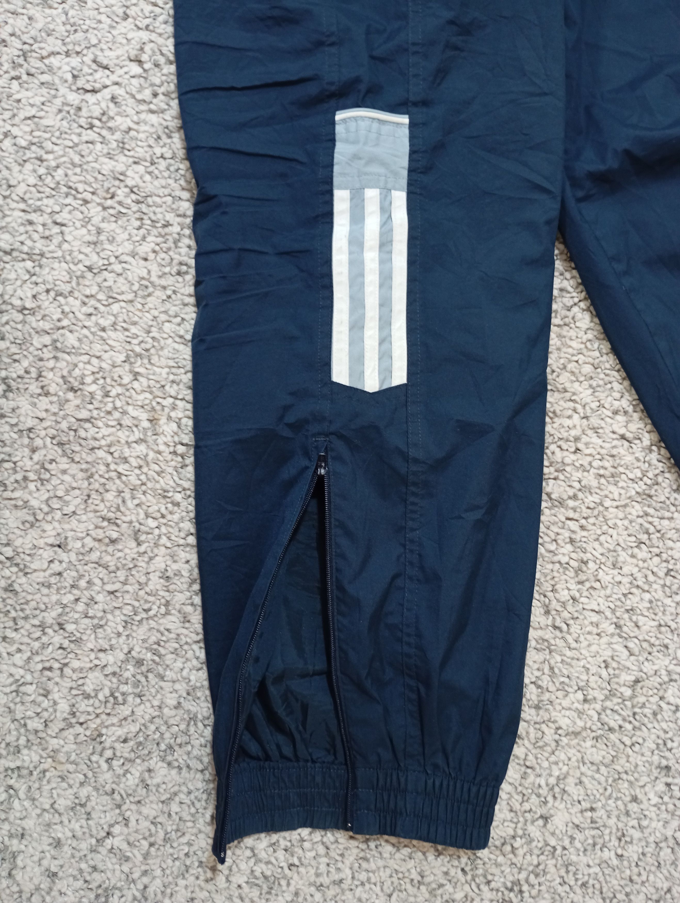 Adidas × Vintage Adidas Vintage Nylon track drill baggy Y2K Pants Size US 34 / EU 50 - 10 Thumbnail