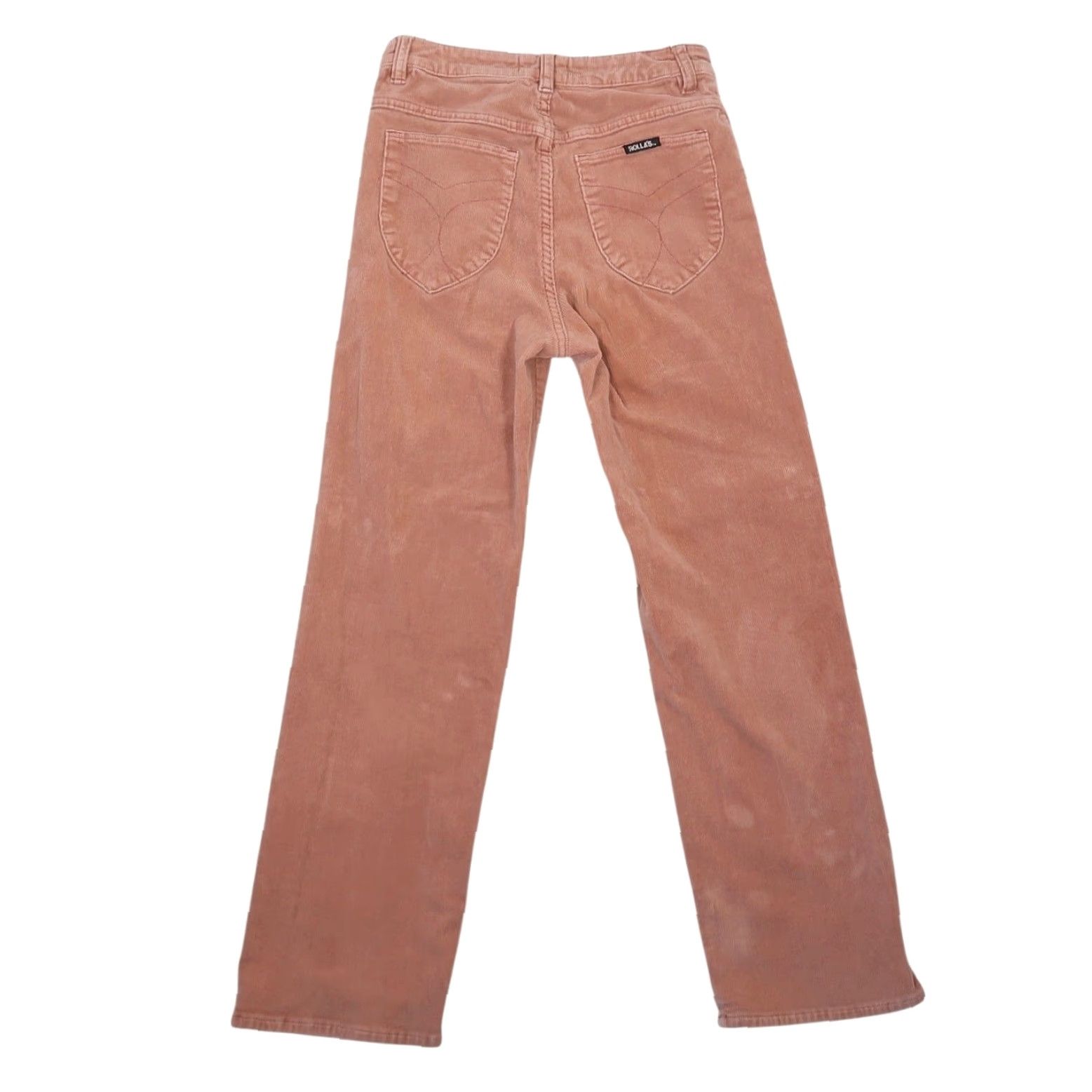 Rolla's Rolla's Original High Rise Straight Leg Corduroy Pants Dusty Pink 28 Size 28" / US 6 / IT 42 - 3 Thumbnail