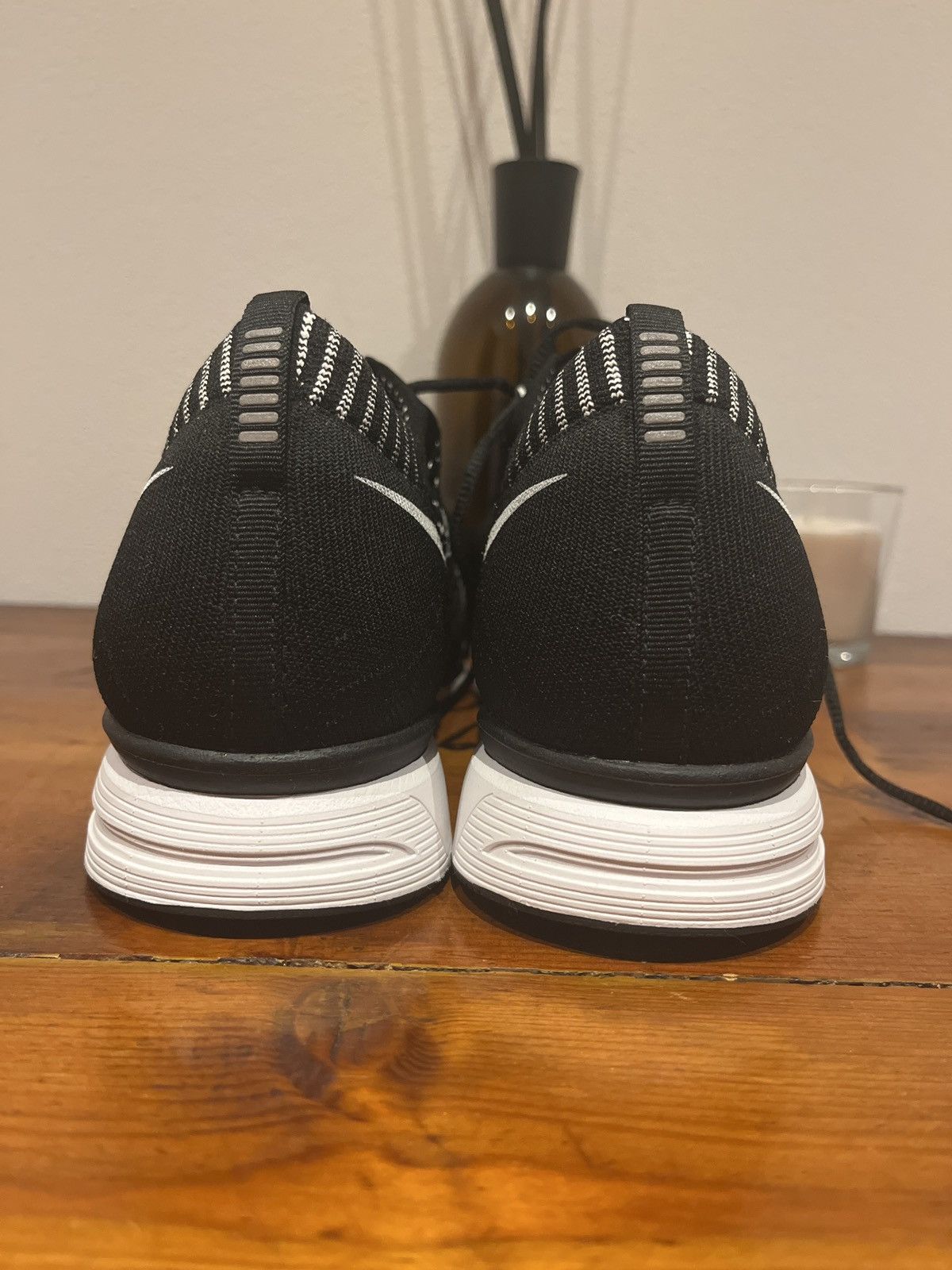 Nike DEADSTOCK Nike Flyknit Trainer black/white US 12.5 Size US 12.5 / EU 45-46 - 9 Thumbnail
