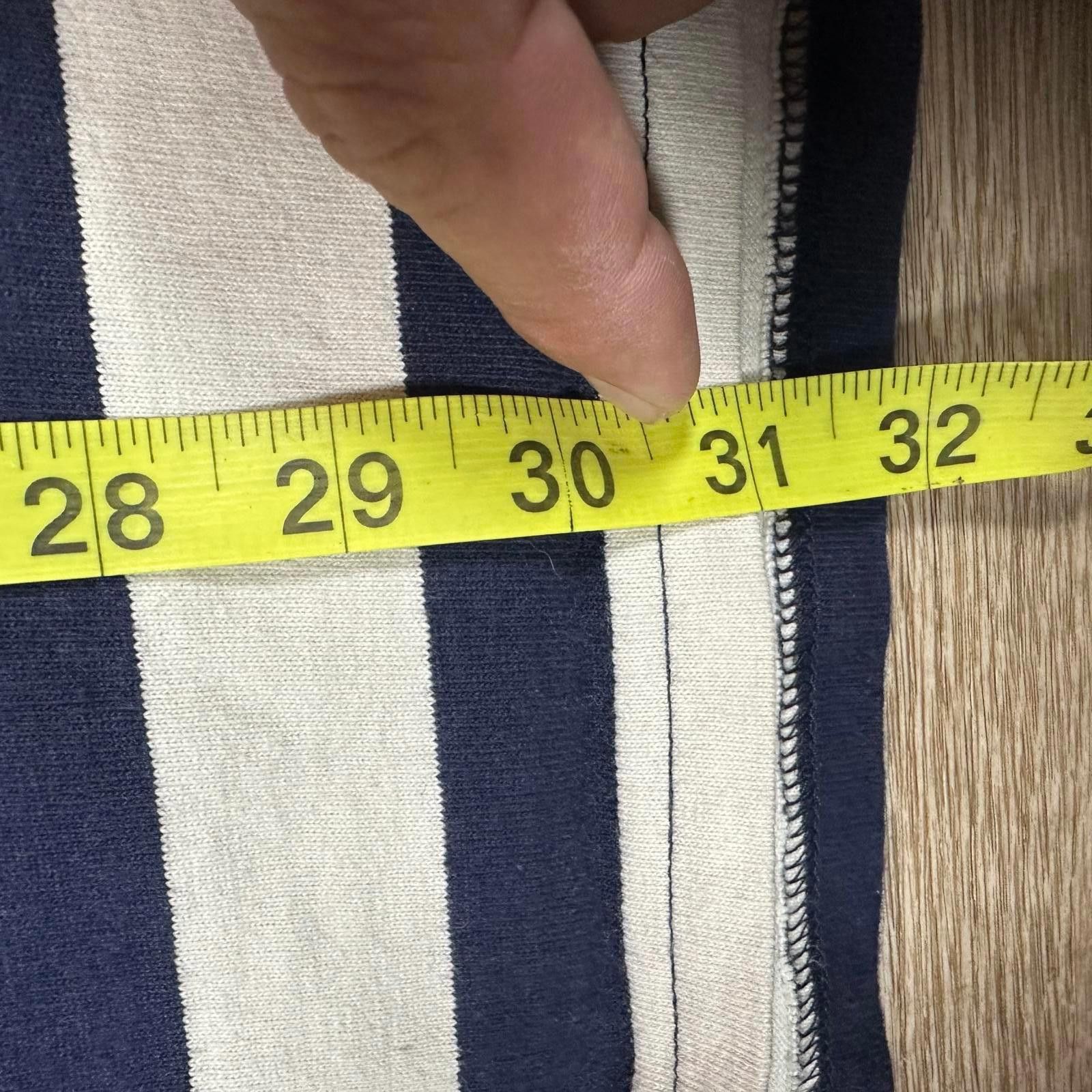 L.L. Bean L.L.Bean Mens Polo XL Reg Navy White Striped Traditional Fit Size US XL / EU 56 / 4 - 8 Thumbnail
