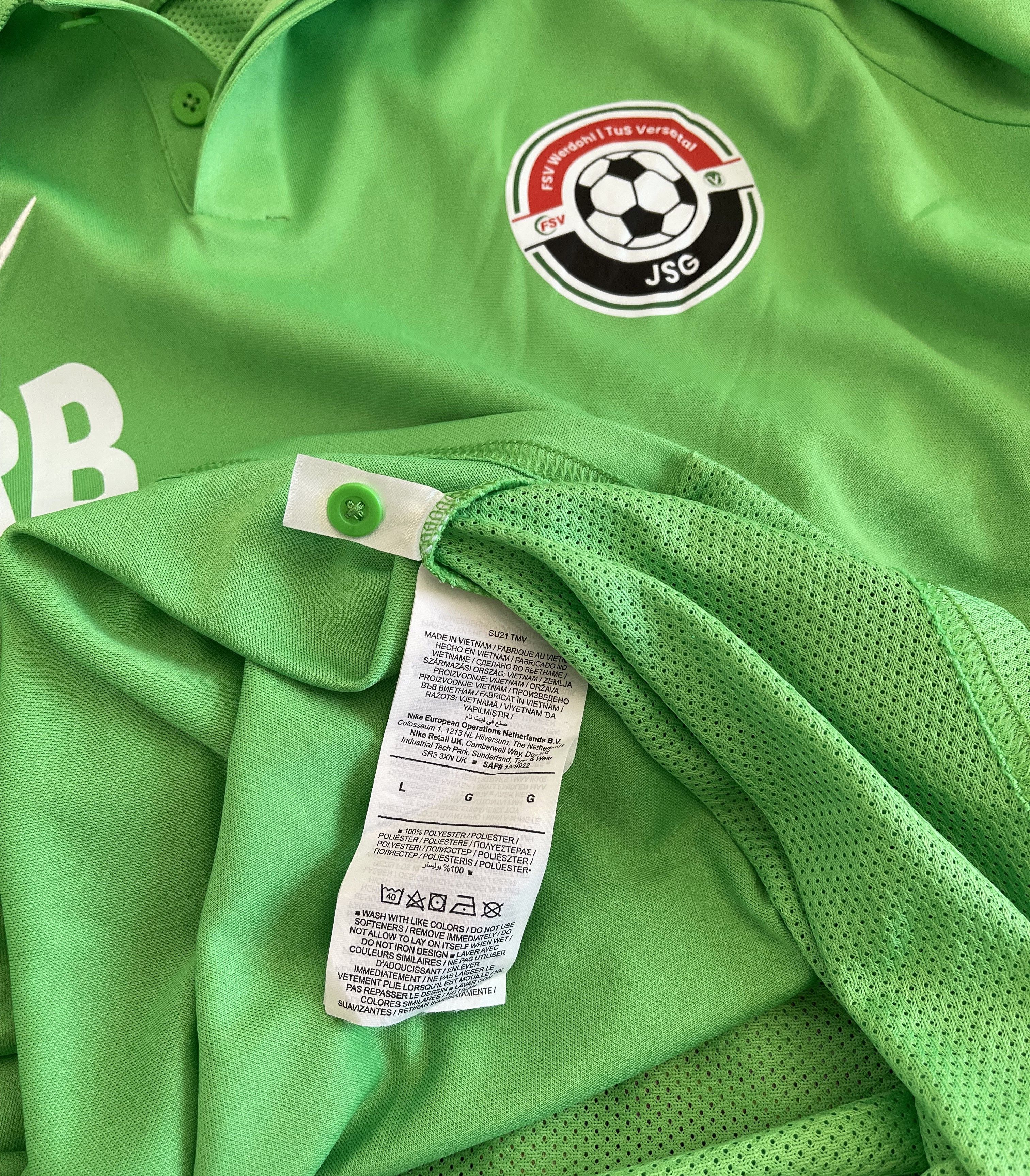 Nike Nike Germany - FSV Werdohl Football Size US L / EU 52-54 / 3 - 4 Thumbnail