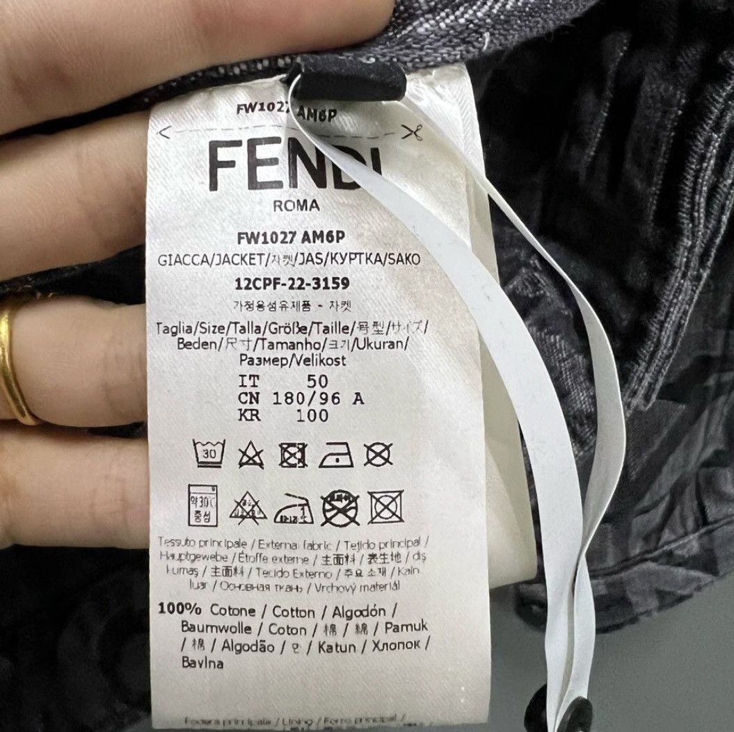 Fendi Fendi Roma Denim Jacket Size US M / EU 48-50 / 2 - 4 Thumbnail