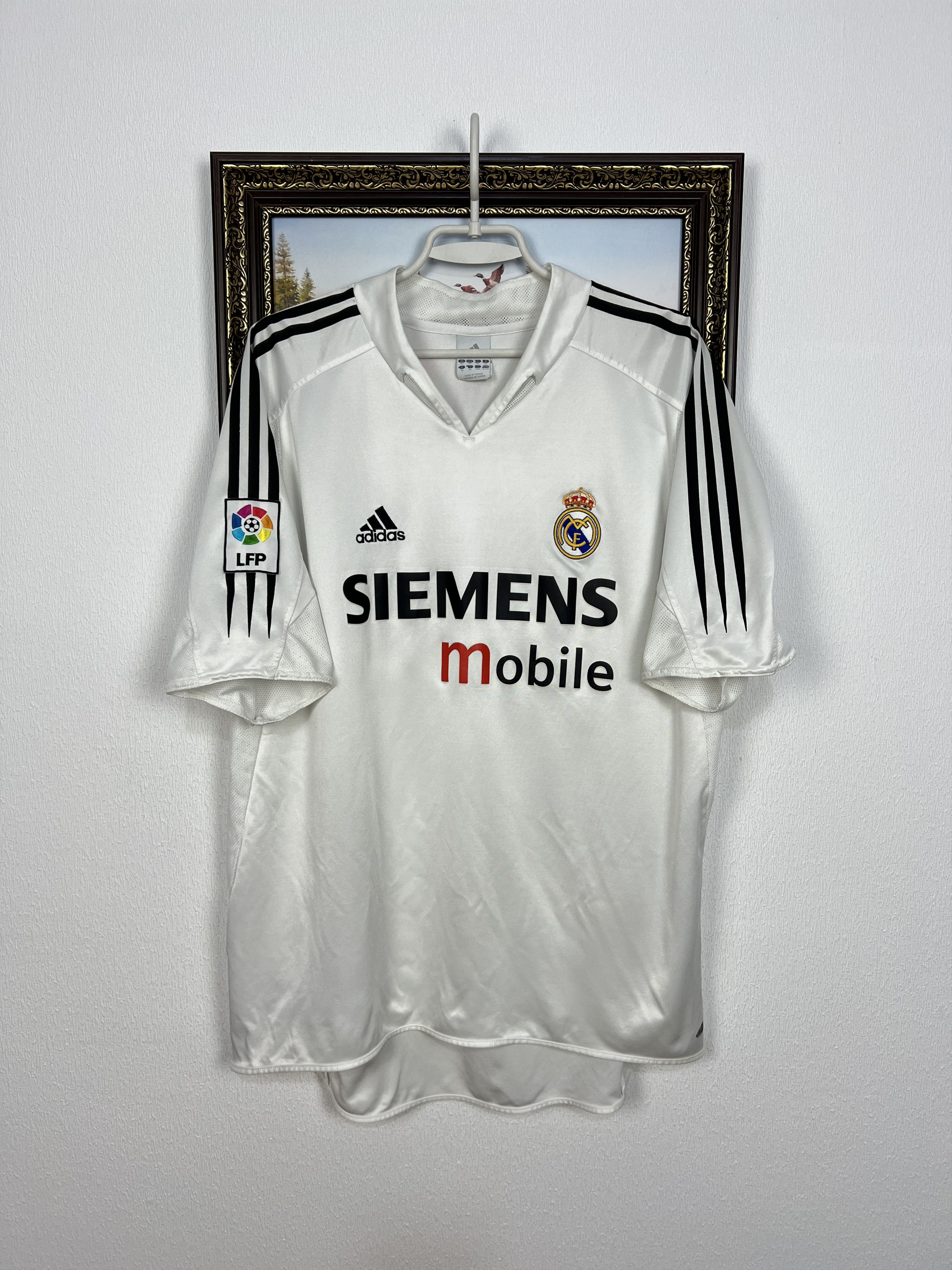 Real Madrid Home football shirt 2004 Soccer Adidas Jersey