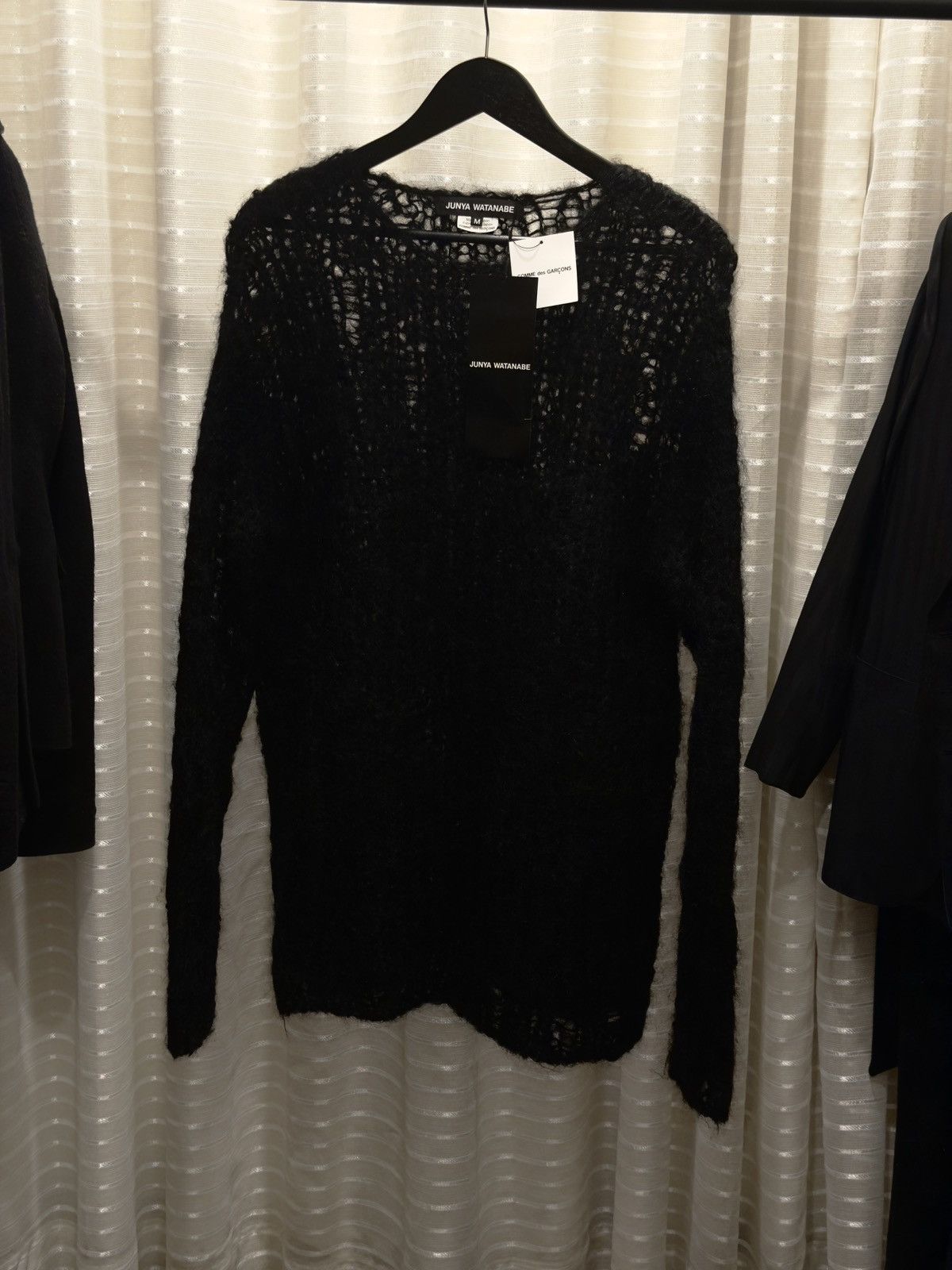 Junya Watanabe bnwt junya watanabe loose knit mohair wool sweater Size US M / EU 48-50 / 2 - 1 Thumbnail