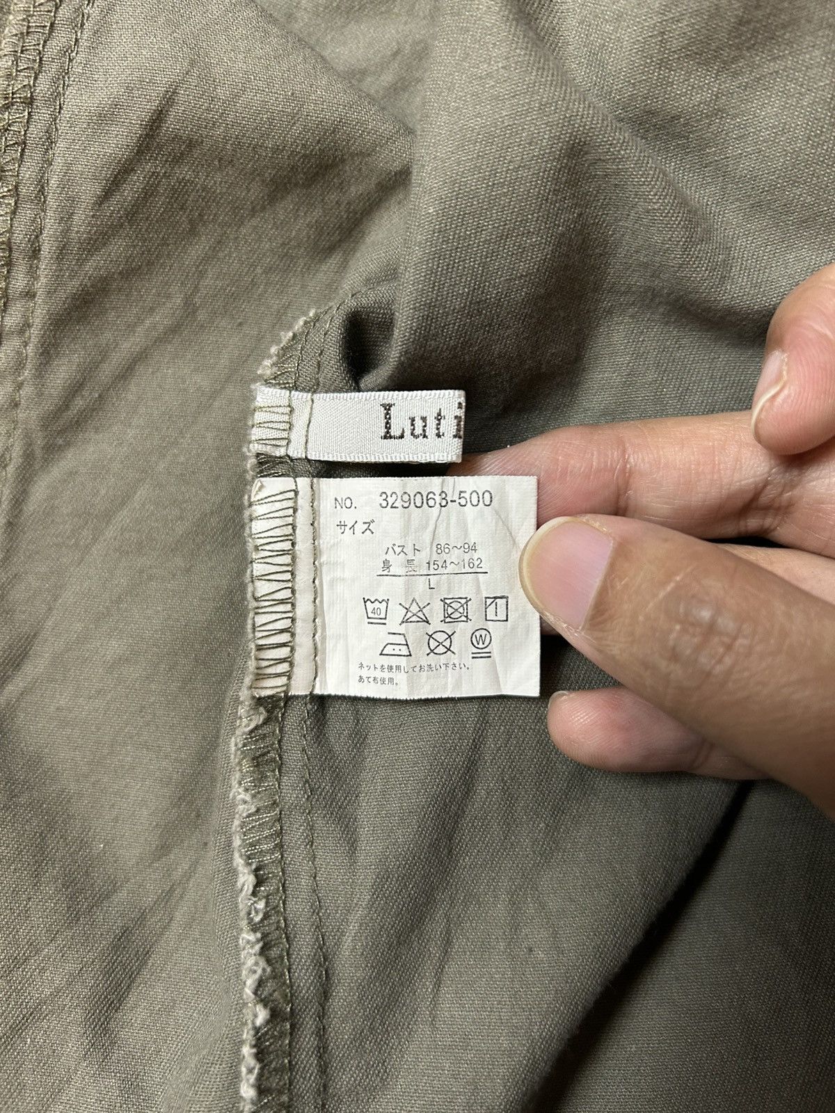 Alpha Industries LUTIQUE ARMY BUTTON UP SHIRT WITH HOODIE Size US L / EU 52-54 / 3 - 8 Thumbnail