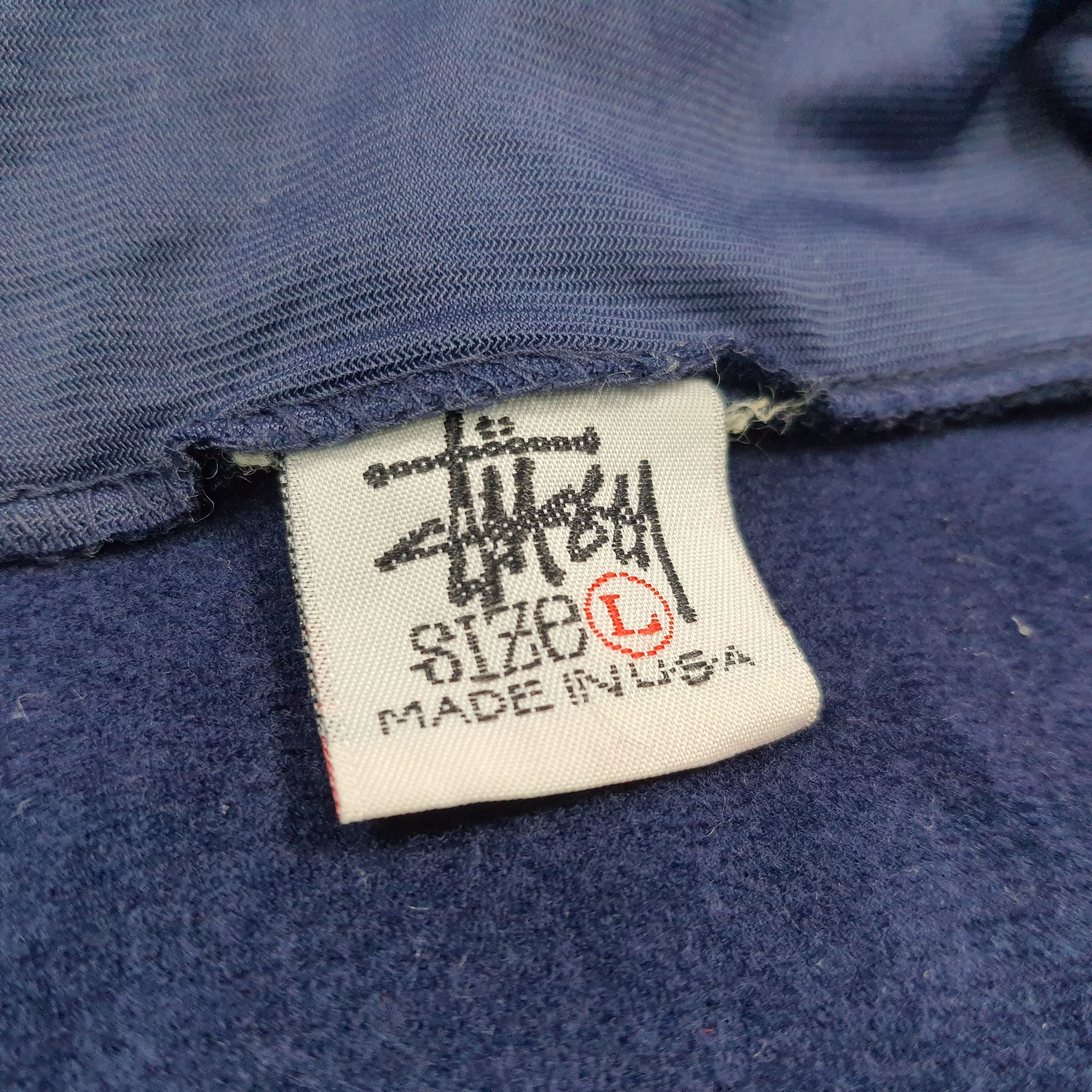 Stussy Vintage Stussy Streetwear Full Zipper Sweatshirt C308N14 Size US XL / EU 56 / 4 - 5 Thumbnail