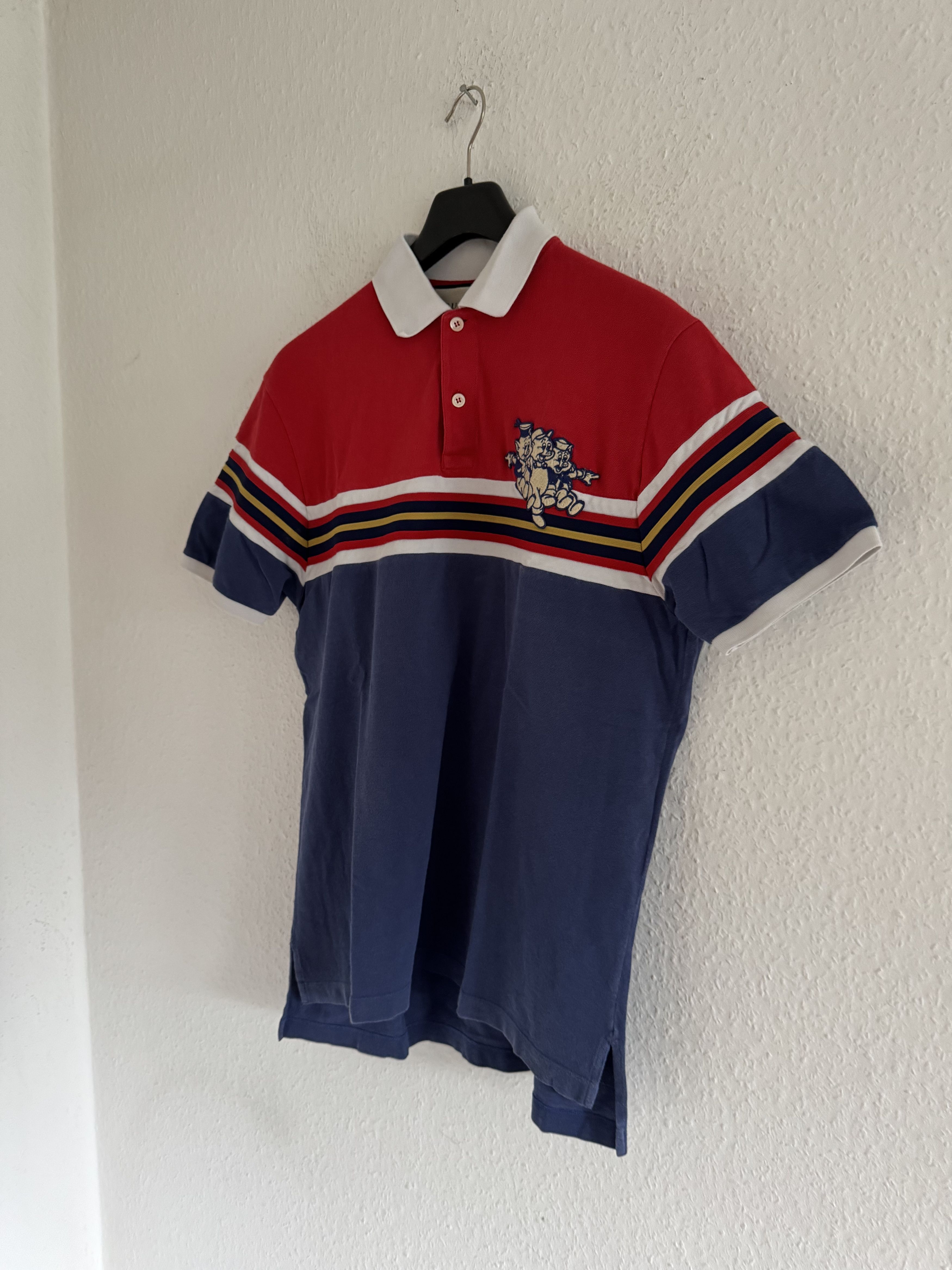 Gucci Pig Motif Cotton Polo Size US M / EU 48-50 / 2 - 3 Thumbnail