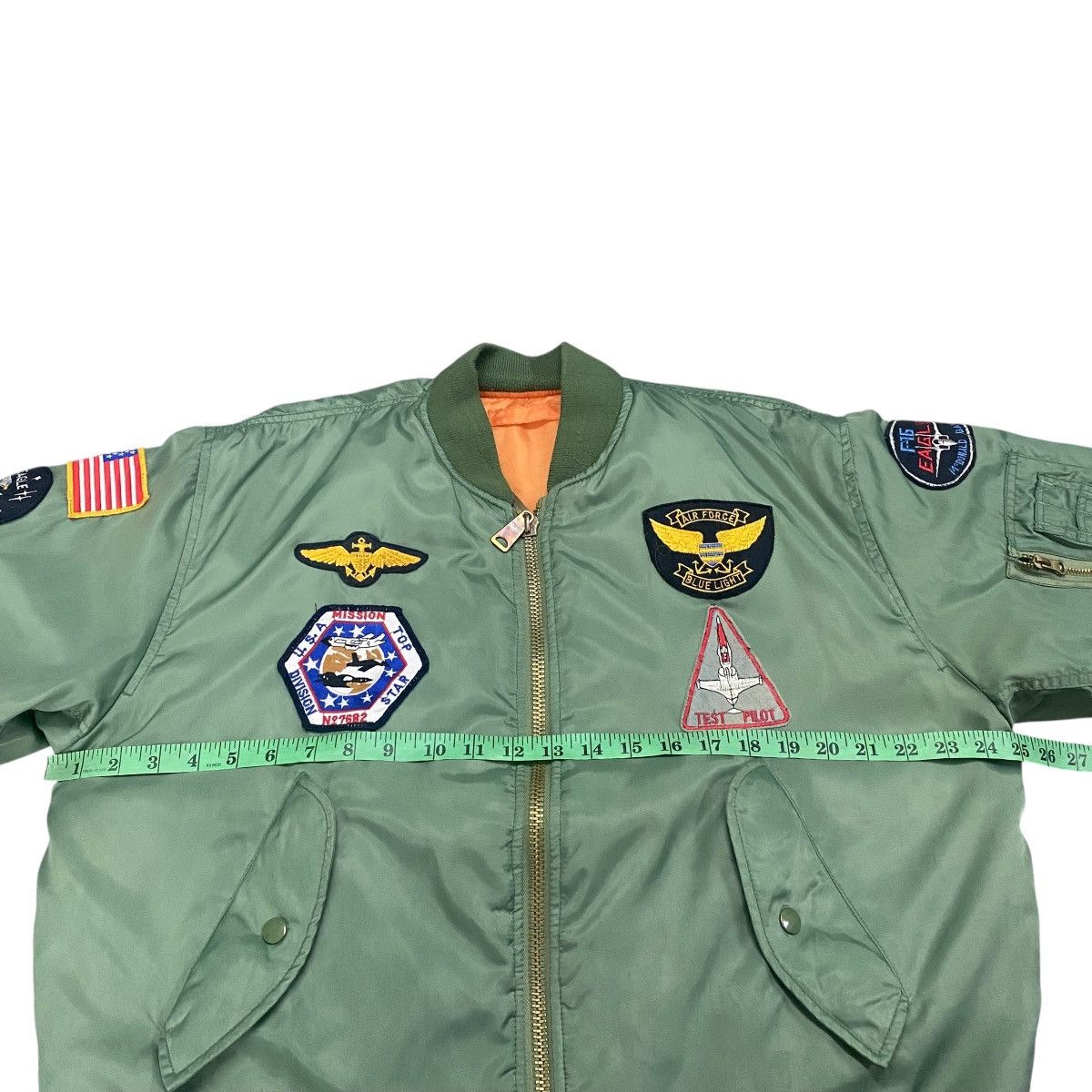 Japanese Brand Vintage 90s Flyers Mens Intermediate MA-1 Reversible Bomber Size US L / EU 52-54 / 3 - 14 Thumbnail